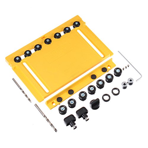 LTEFTLFL Cabinet Hardware Jig - Precision Drawer Slide Mounting Tool & Hinge Jig for Woodworking Projects | Perfect for Cabinet Installation, Furniture Making, and DIY Home Improvement