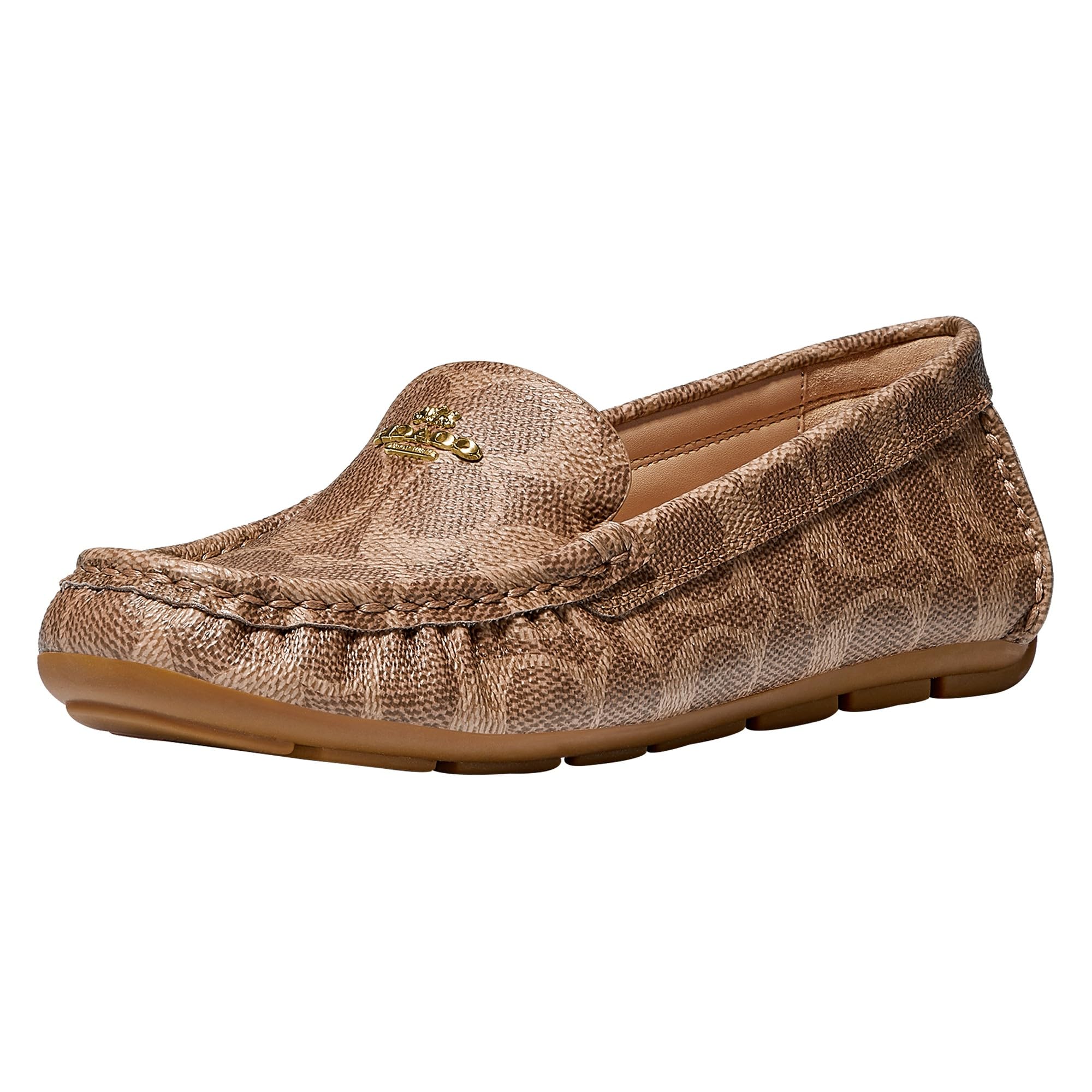 Coach Women's Marley Driver Loafer - Comfortable Leather Slip-On Shoes for Work & Casual Wear | Perfect for Office, Travel & Everyday Outfits