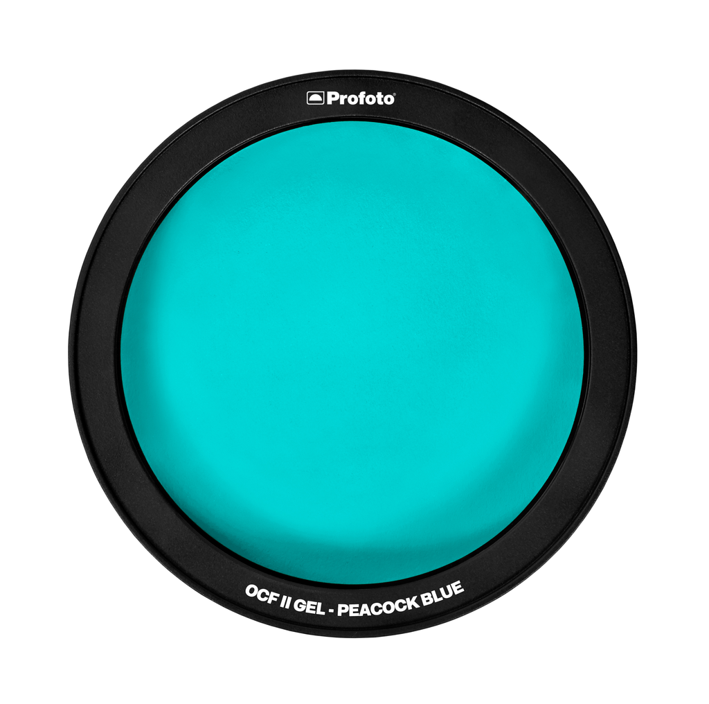 Profoto OCF II Gel Kit - Peacock Blue Color Correction for Studio & Portrait Photography - Perfect for Creative Lighting Effects & Color Grading