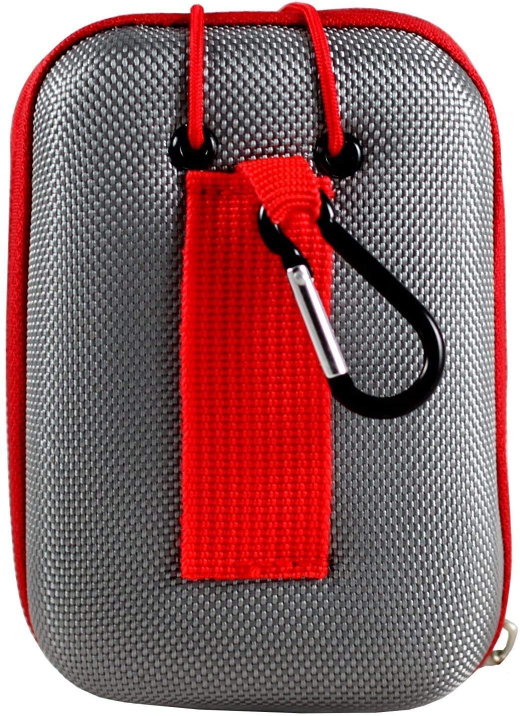 Navitech Grey EVA Hard Case - Protective Cover for Gogogo Laser Rangefinder | Durable Waterproof Golf Accessory | Perfect for Golfing, Hunting & Outdoor Sports