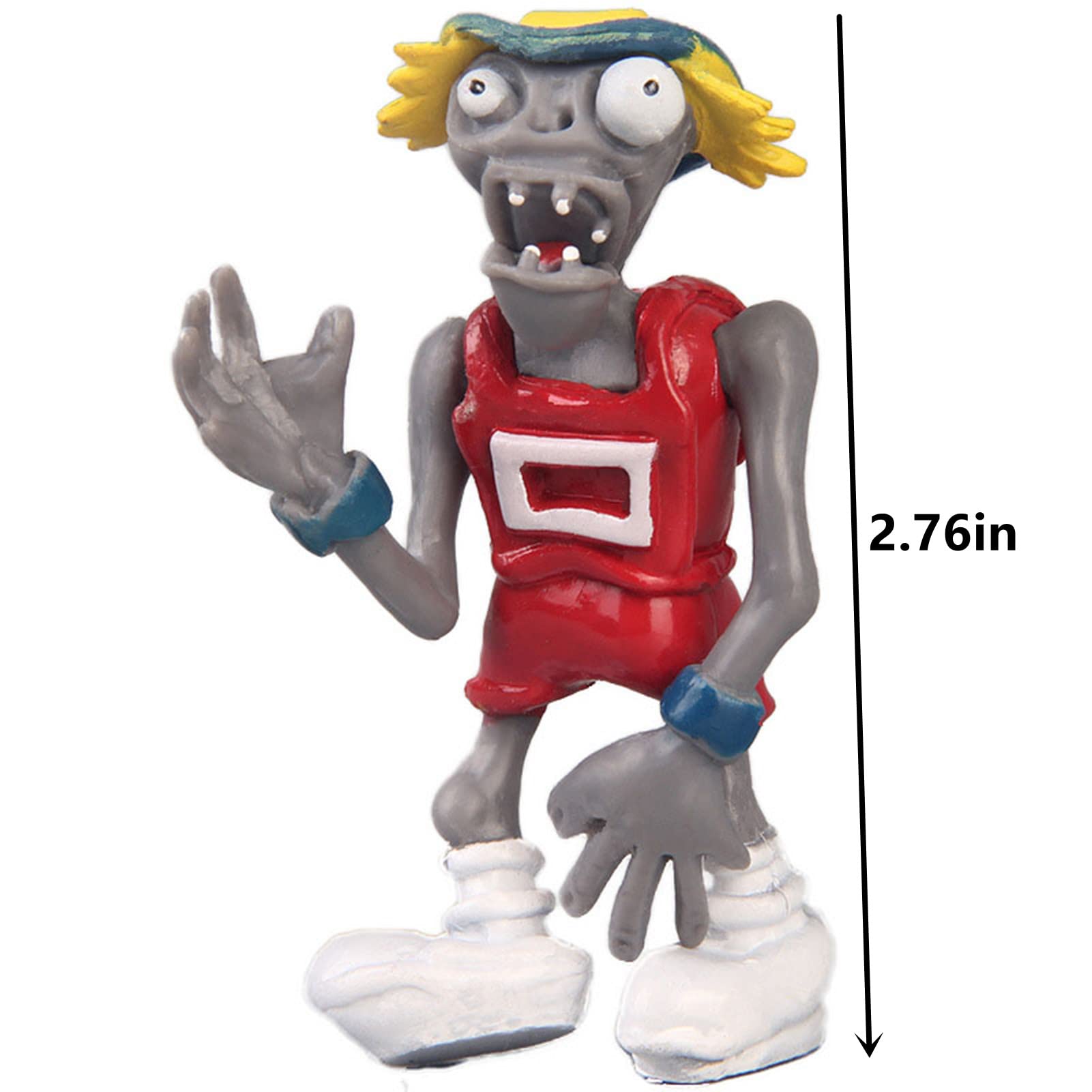 JHESAO 17 PCS Plants vs Zombies (PVZ) Action Figure Set - PVC Collectible Toy Series for Kids & Fans - Perfect Gift for Birthday, Christmas & Game Parties - Fun for Home Decor, Gaming Battles & Collection Displays