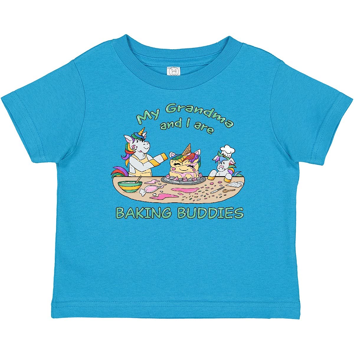 My Grandma and I are Baking Buddies Baby T-Shirt - Cute Matching Grandma & Grandchild Outfit for Baking Together - Perfect for Family Baking Days, Photo Shoots & Special Bonding Moments