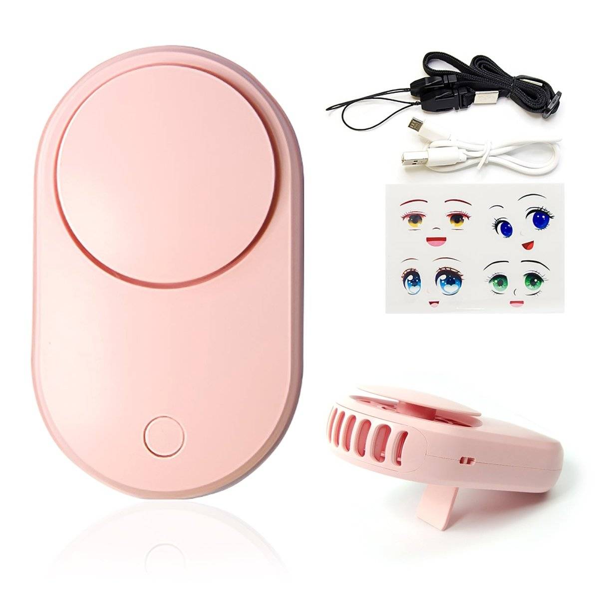 Portable USB Mini Fan - Cooling Blower for Eyelash Extensions & Makeup | Perfect for Salons, Home Use & Travel