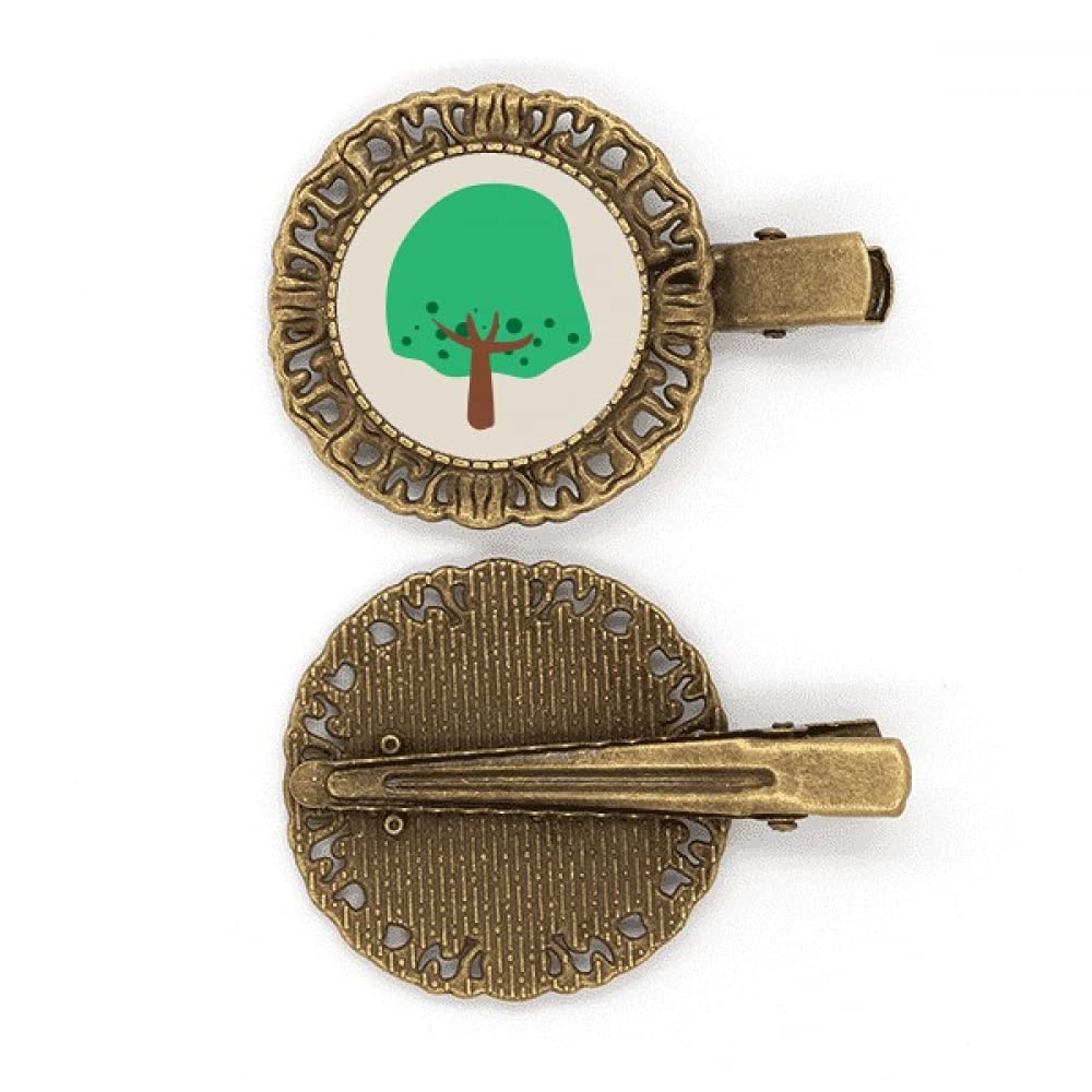 Elegant Green Shrubs Fruit Art Deco Hairpin - Vintage Hair Clip Barrette for Women, Perfect for Weddings, Parties & Special Occasions