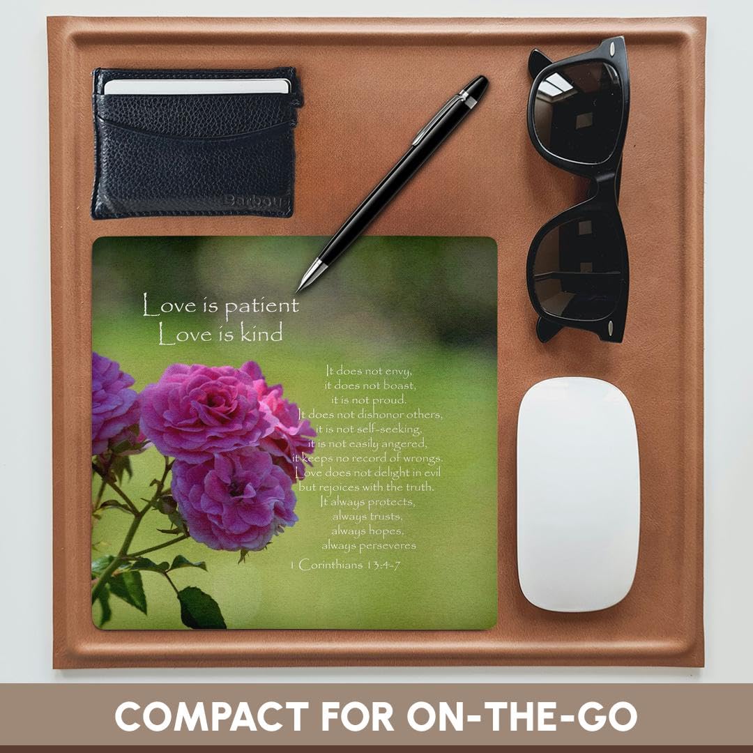 3D Rose Mouse Pad 8x8