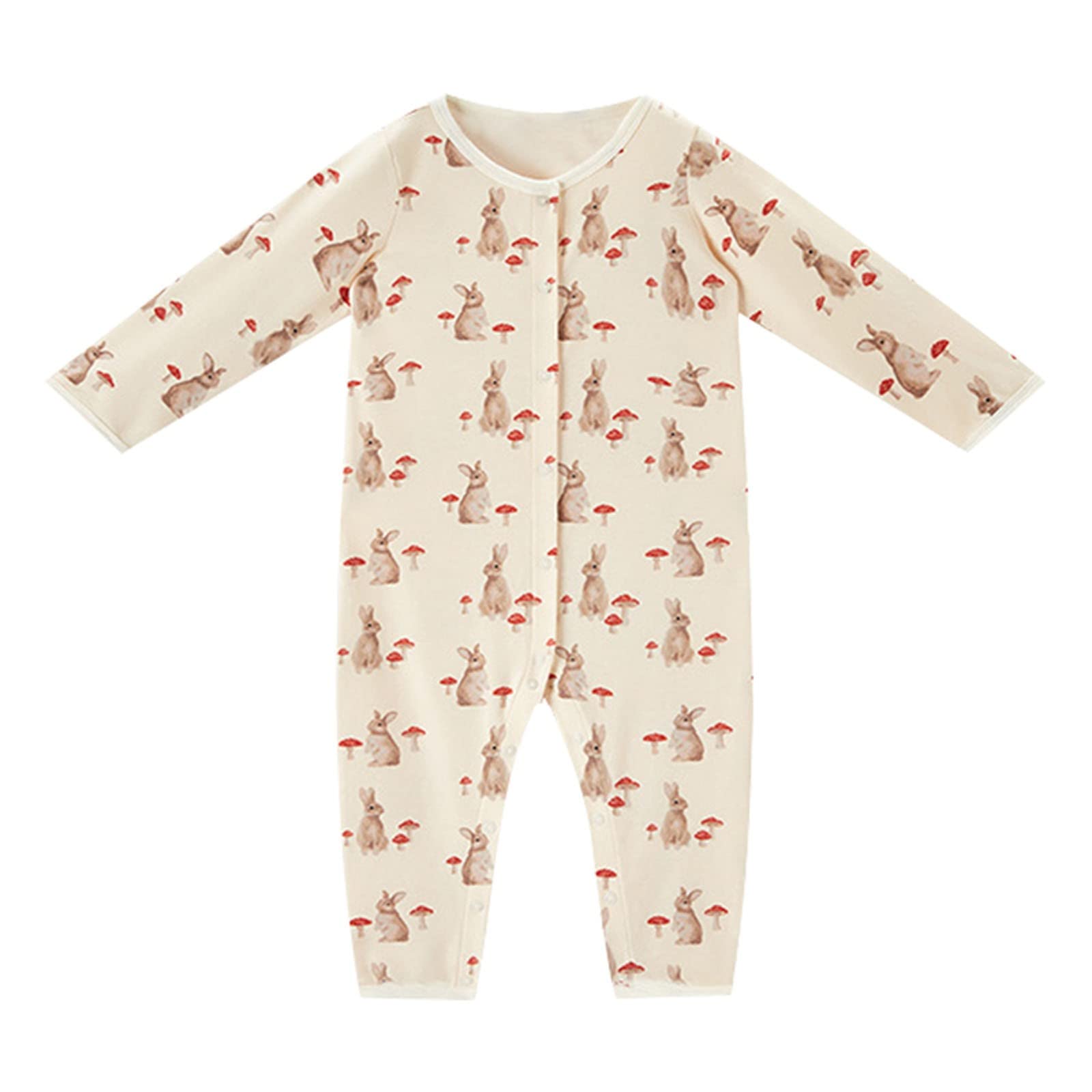 Baby Jumpsuit & Long Sleeve Romper for Newborns - Spring Outfit for Boys & Girls | Perfect for Outdoor Playdates, Park Visits & Family Photos