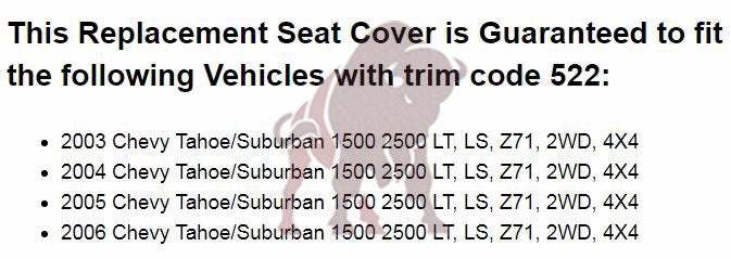 2003-2006 Chevy Tahoe Suburban Custom Fit Seat Covers - Light Tan Leather Look - Front & Rear Bench Protection - Perfect for Road Trips & Family Adventures