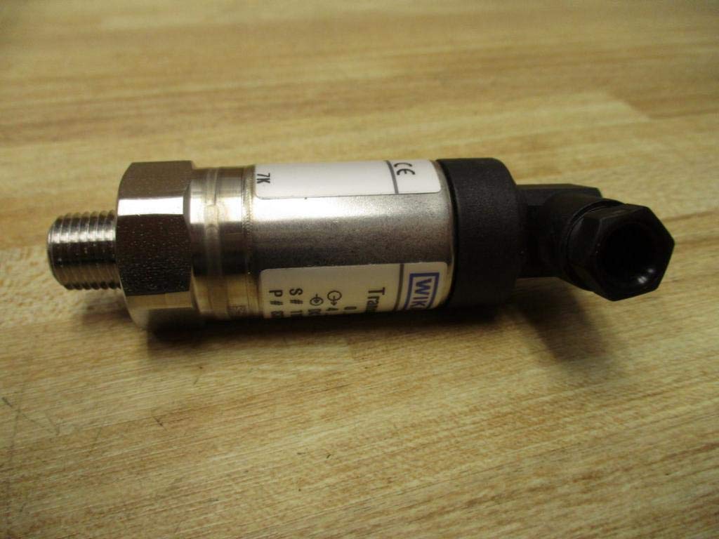 WIKA C-10 C10 Pressure Transmitter 150PSI 4-20mA 10-30VDC - Industrial Process Control for Hydraulic Systems & HVAC Monitoring