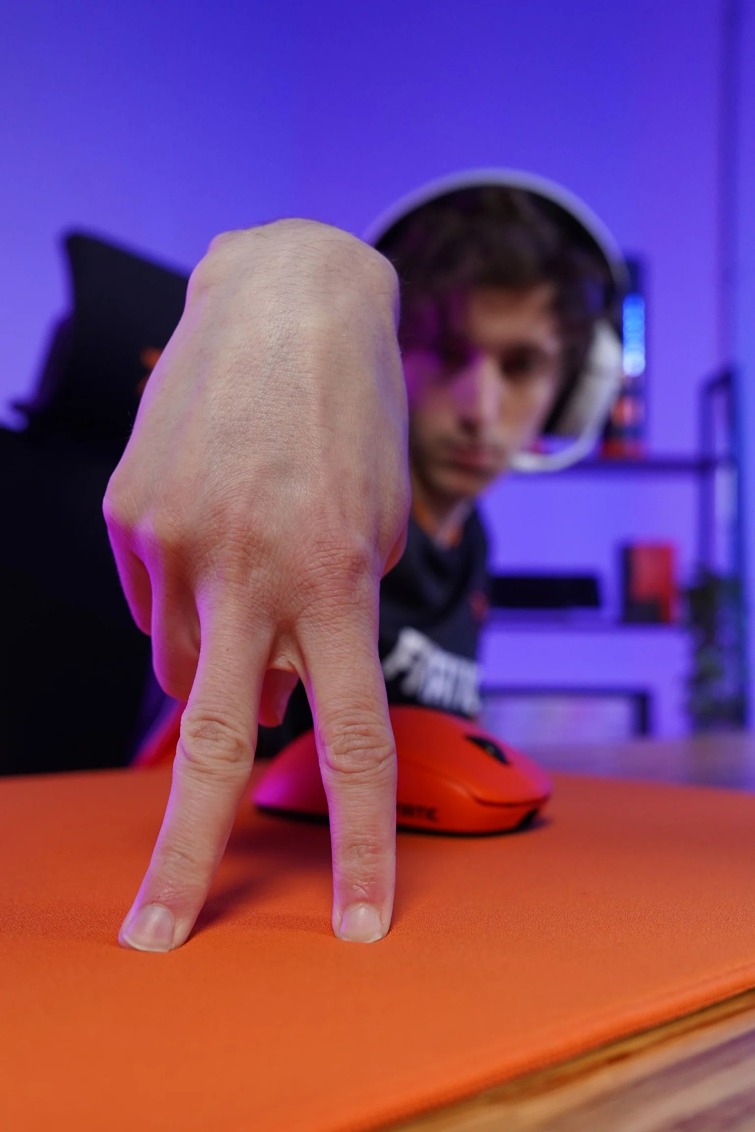 Fnatic Dash2 MAX Gaming Mouse Pad - Large Non-Slip Surface for Esports & PC Gaming - Perfect for FPS, MOBA & Office Work