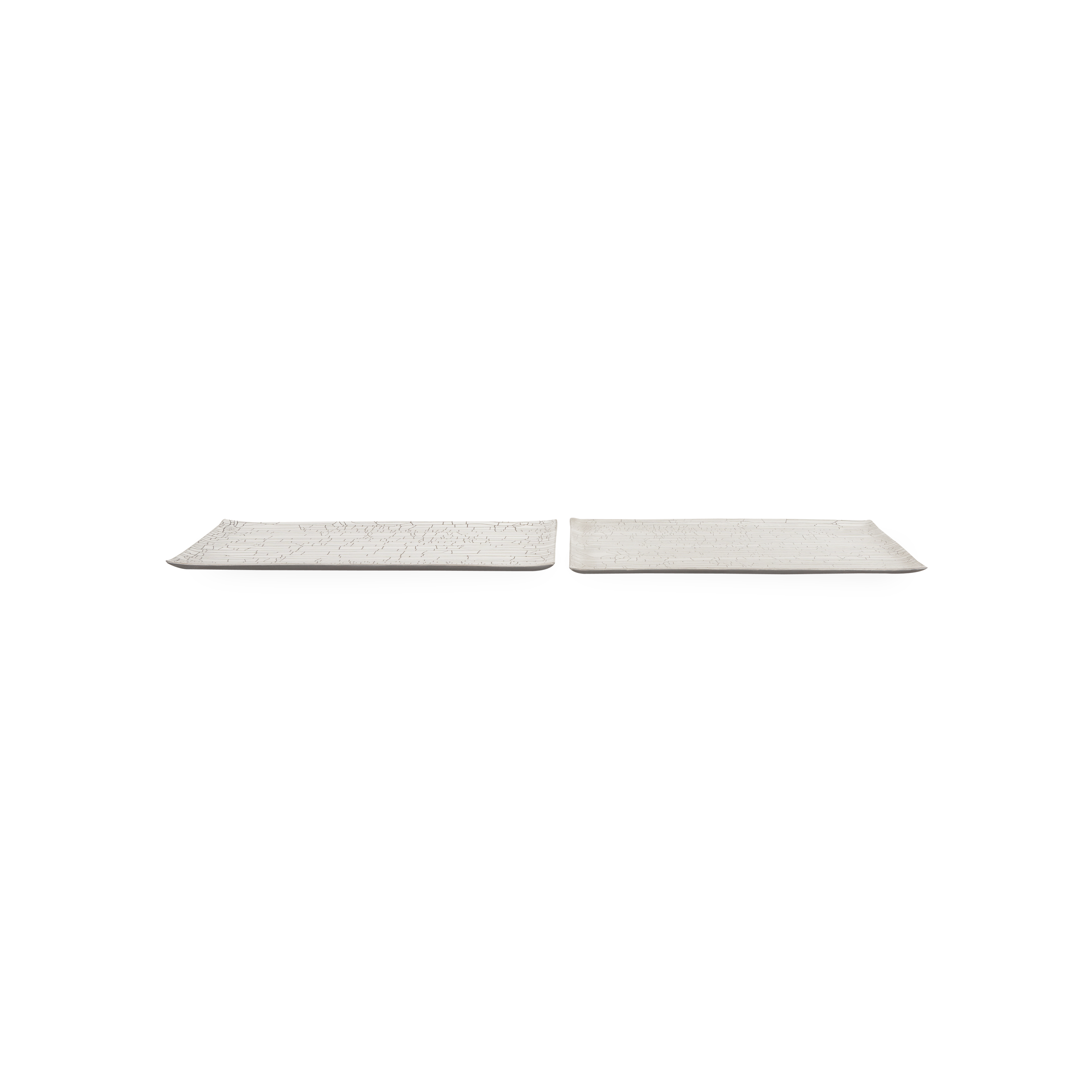 Elegant Crackle Rectangular Serving Tray - Perfect for Dining, Entertaining, and Home Decor | Durable & Stylish Tableware for Parties, Weddings, and Everyday Use