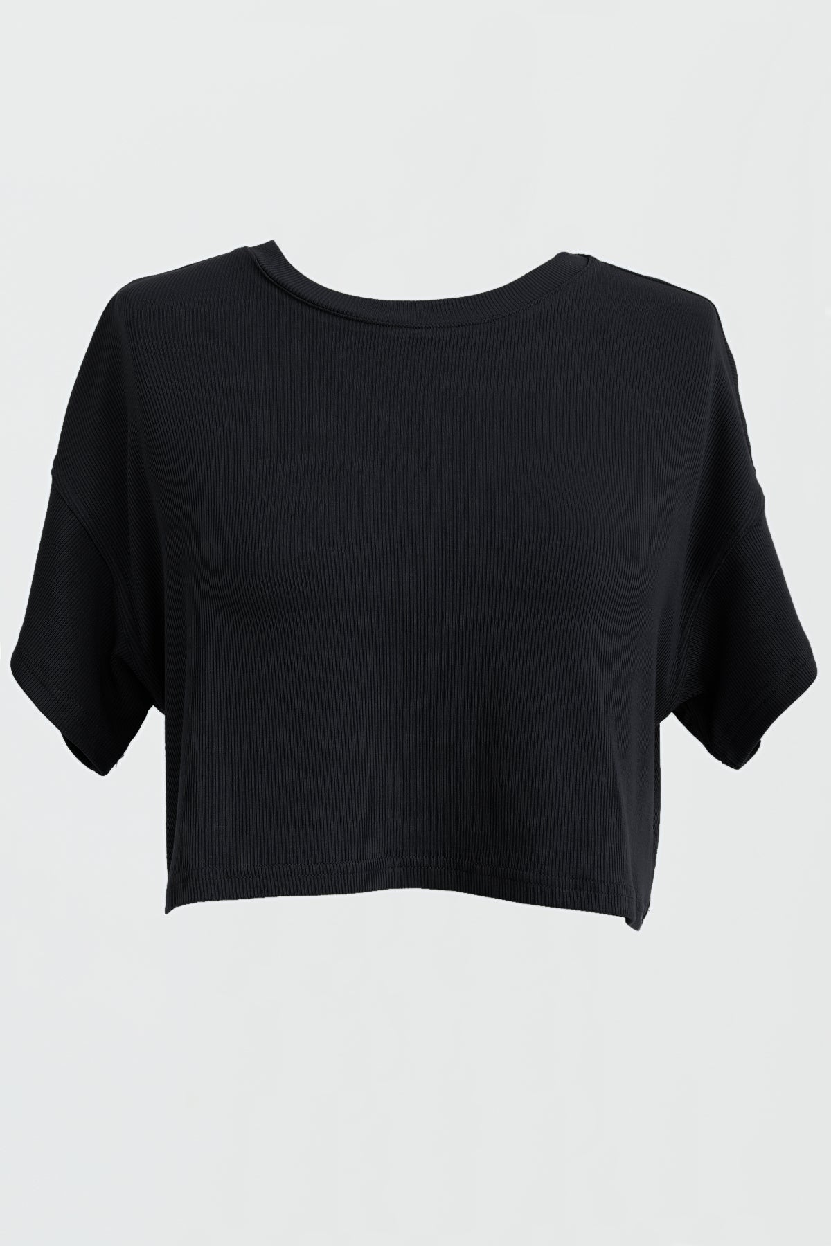 Jodi Boxy Tee Jet - Women's Oversized Casual T-Shirt for Everyday Wear | Perfect for Street Style, Lounge & Travel