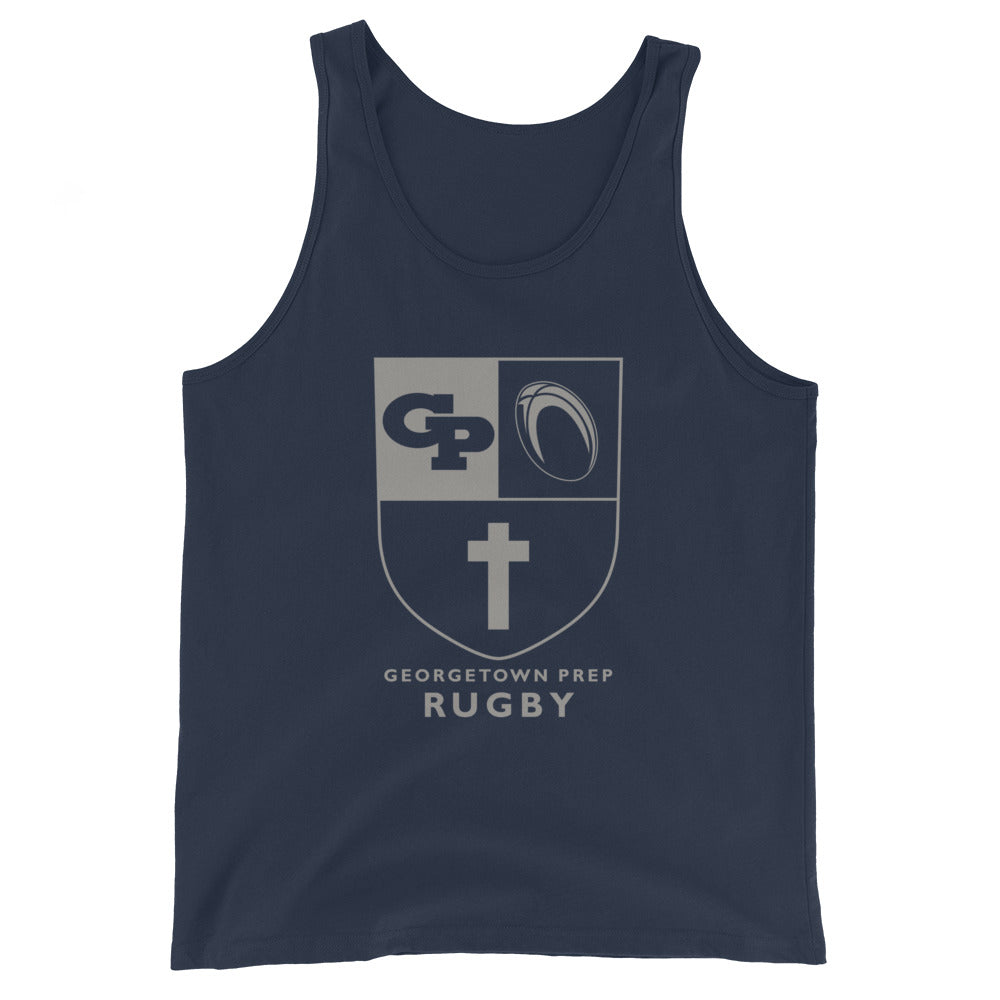 Georgetown Prep Rugby Social Tank Top - Breathable & Comfortable Men's Athletic Shirt for Rugby Fans, Training & Casual Wear