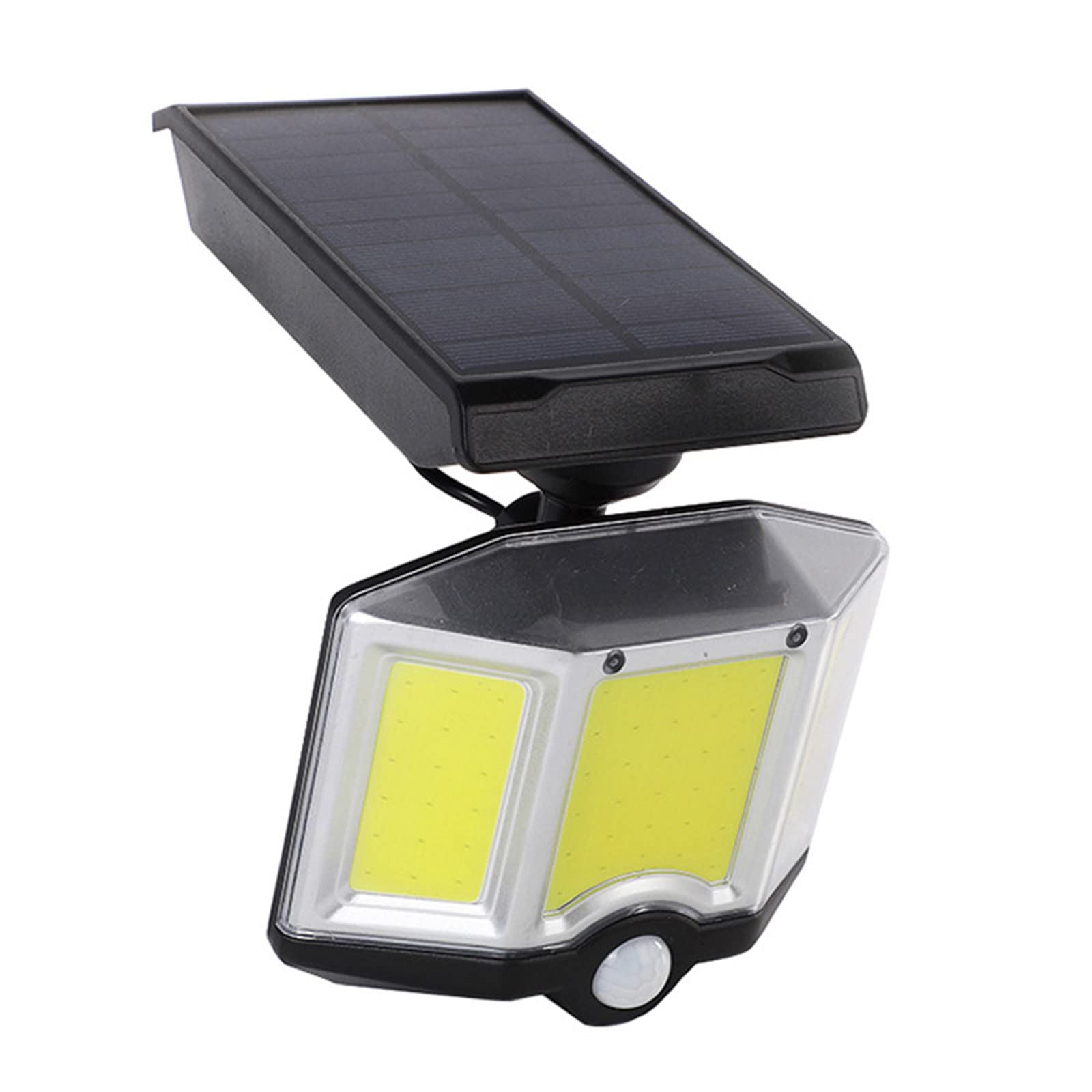 TZNBGO Solar Lights Outdoor - Waterproof LED Solar Powered Wall Lights with Motion Sensor & Remote Control, 3 Lighting Modes for Garden, Yard, Fence Security | Perfect for Pathway, Patio & Landscape Lighting