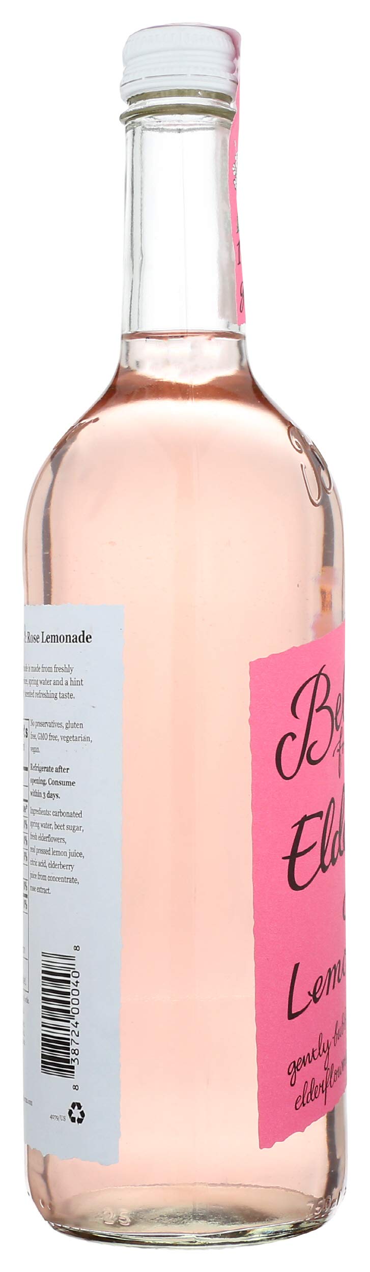 Belvoir Elderflower & Rose Natural Sparkling Drink - 750ml Bottle | Refreshing Floral Beverage for Parties, Picnics & Special Occasions