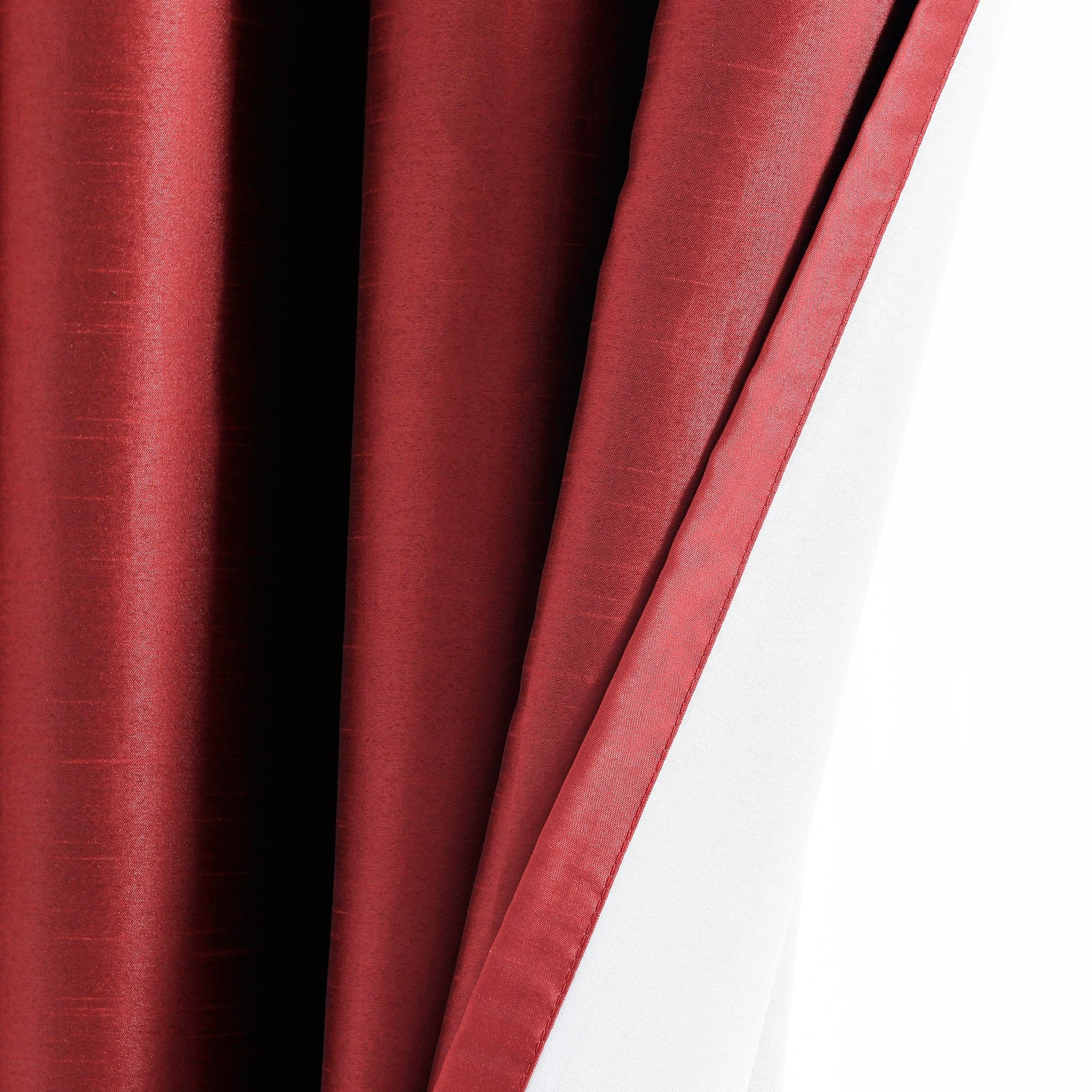 Faux Silk 100% Blackout Window Curtain Panel - Thermal Insulated Room Darkening Drapes for Bedroom & Living Room - Noise Reducing & Energy Saving Home Decor