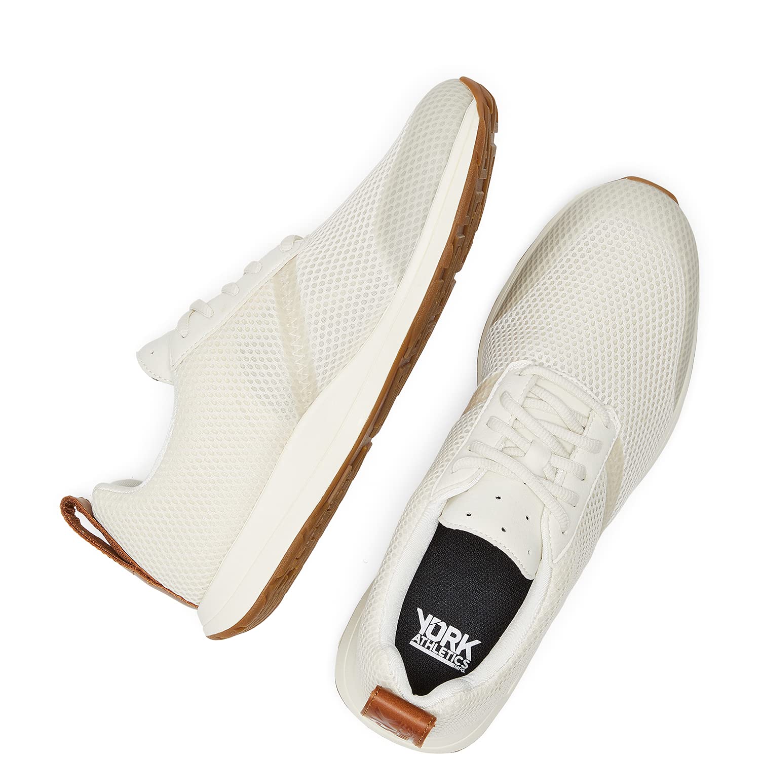 York Athletics - The Henry Running Sneaker | Men's & Women's Lightweight Running Shoes | Turf Shoes for Baseball, Soccer, Football | Spikeless Golf Shoes | Tennis & Indoor Court Shoes | Perfect for Training, Gym & Casual Wear