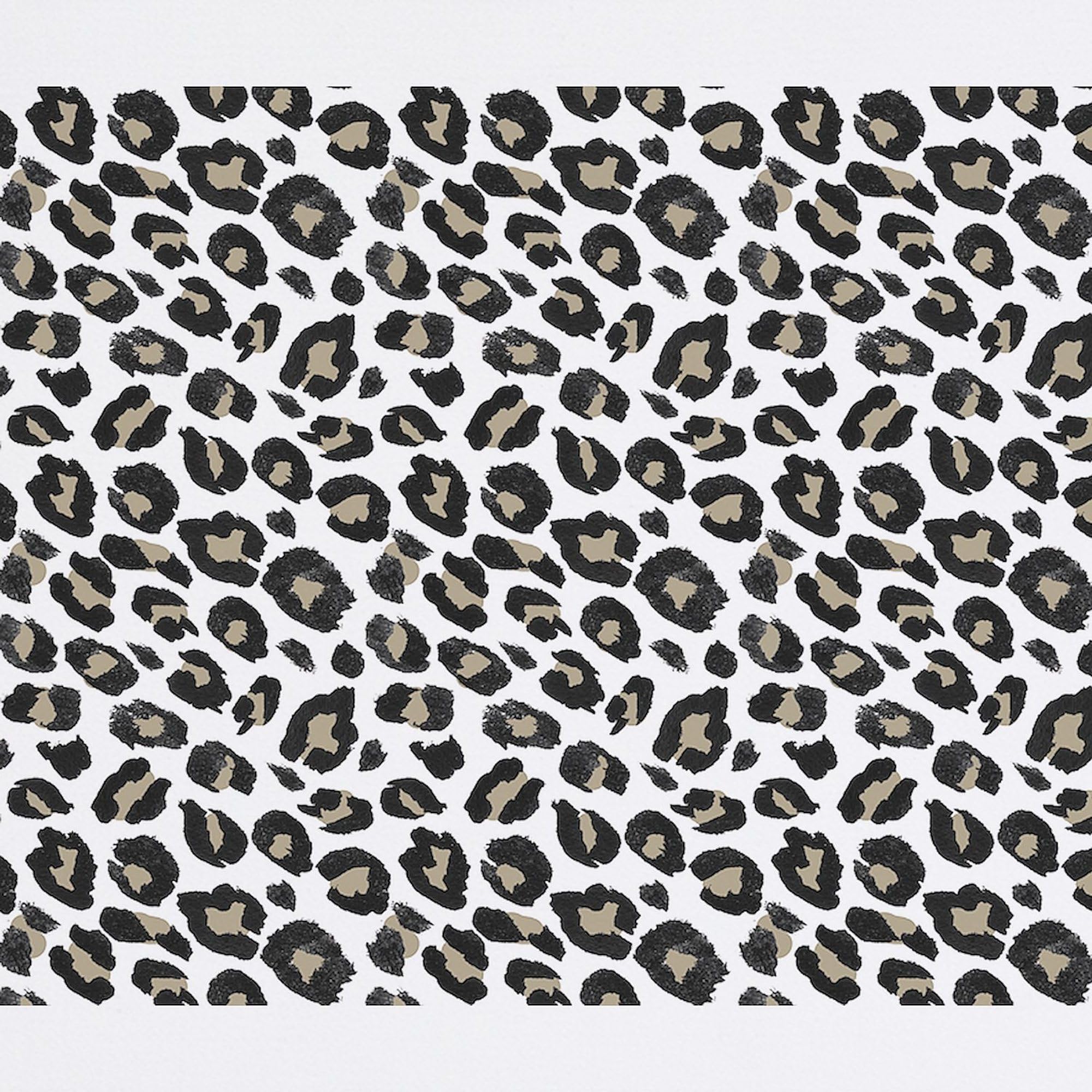Non-Slip Rubber Gaming Mousepad with Black and Tan Leopard Pattern - Perfect for PC, Laptop, Office & Gaming Setup - CafePress