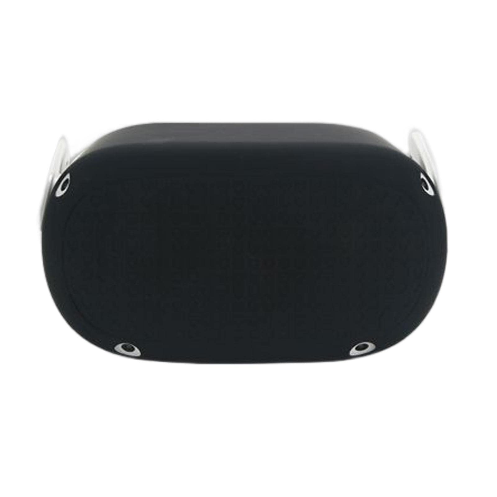 Ronyme VR Front Protector Cover - Soft Washable Anti-Shock Silicone Shell for Oculus Quest 2 & Meta VR Headsets - Durable Protective Sleeve for Gaming, Fitness & Virtual Reality Experiences (Black)