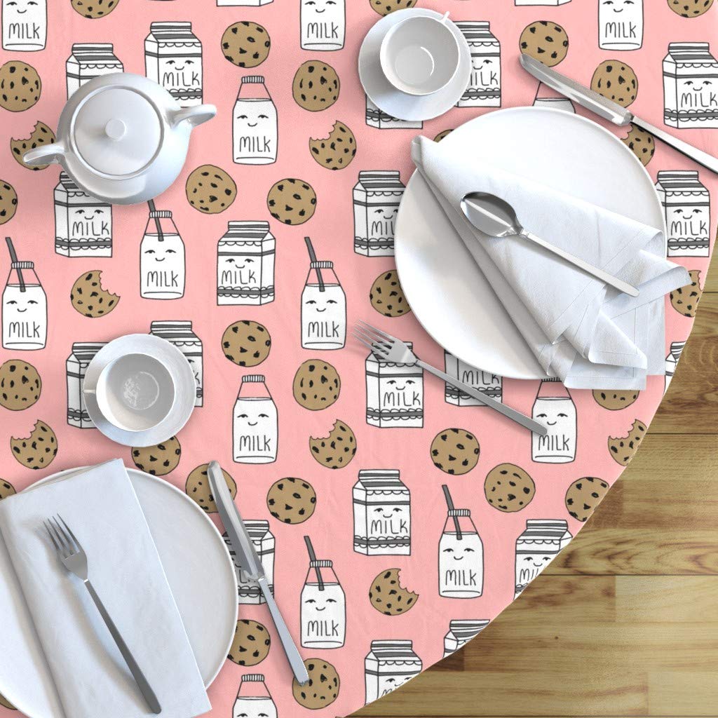 Custom Printed Cotton Sateen Tablecloth 70