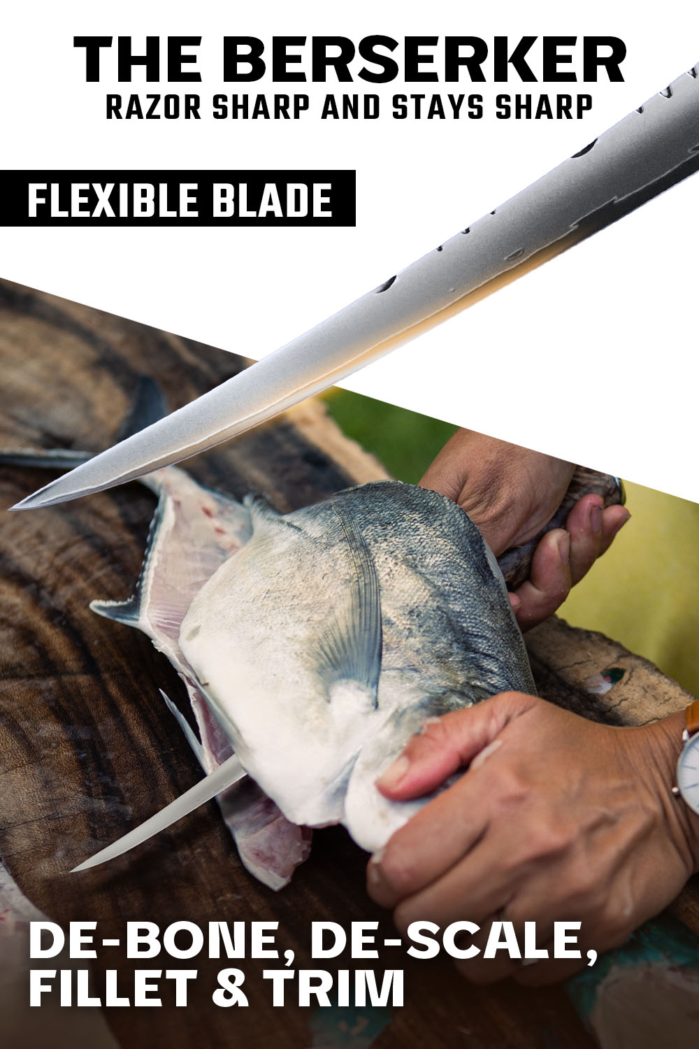 Dalstrong Valhalla Series 7-Inch Fillet Knife - Ultra Sharp High Carbon Steel Blade for Fish, Meat, and Poultry - Perfect for Fishing, Hunting, and Professional Kitchen Use