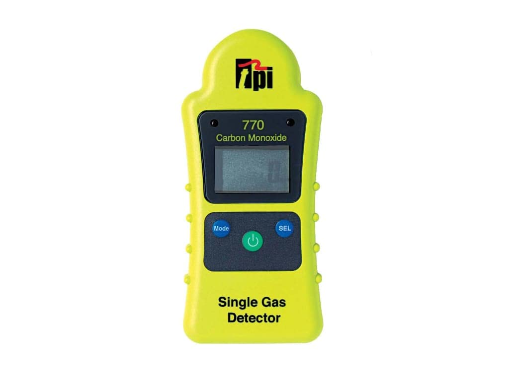 TPI 770 Carbon Monoxide Detector - Digital CO Monitor with 0-999 ppm Range - Home & Office Safety Alarm for Indoor Air Quality Protection