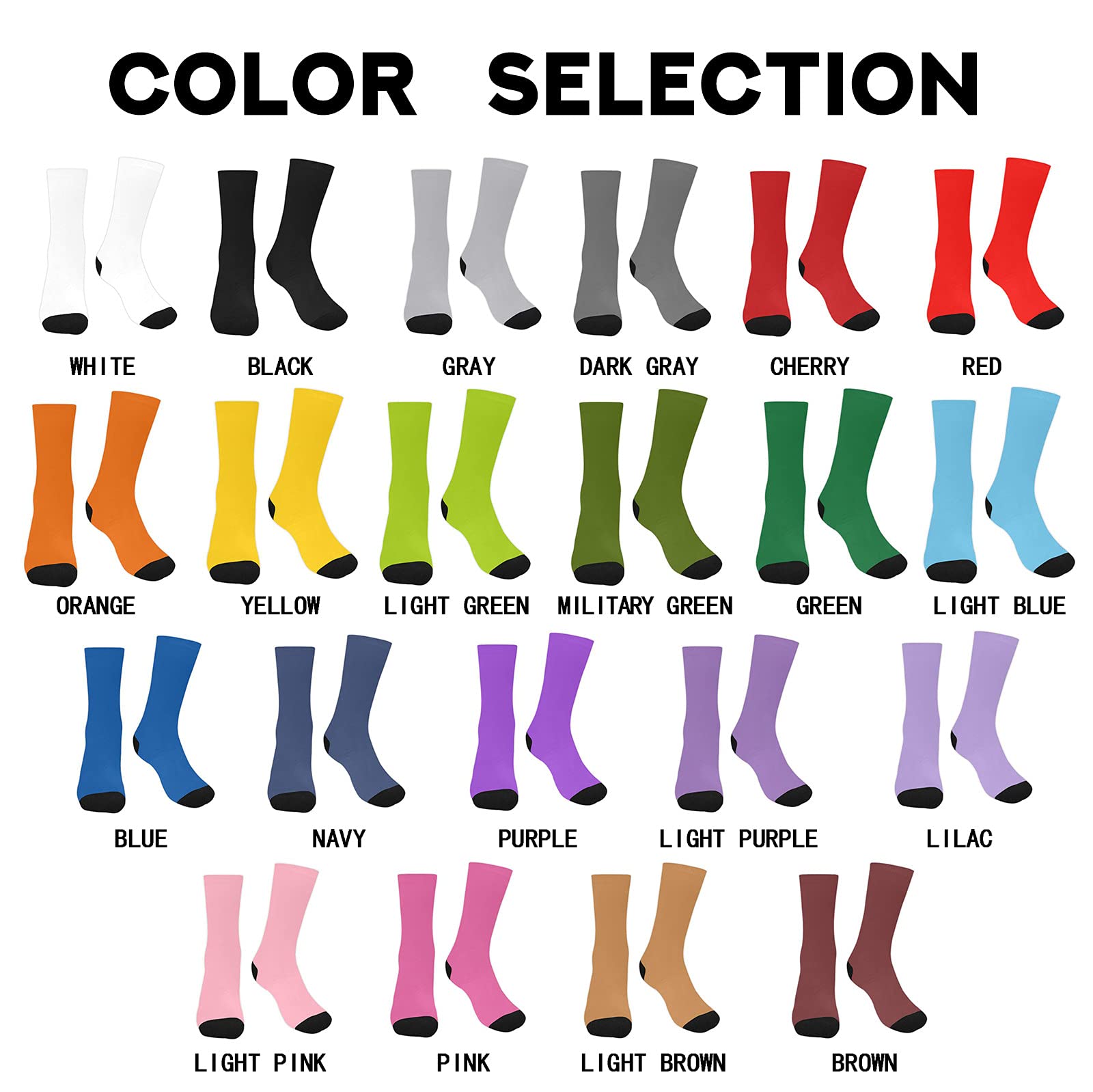 Custom Photo Face Crew Socks - Personalized Birthday Gifts for Men & Women | Funny Unisex Socks with Printed Pictures | Great for Parties, Anniversaries & Unique Presents