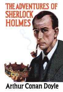 Sherlock Holmes Mystery Book Cover Fine Art Canvas Print - 28x42 Inches Wall Decor for Living Room, Office & Study - Premium Gallery Wrapped Canvas Artwork