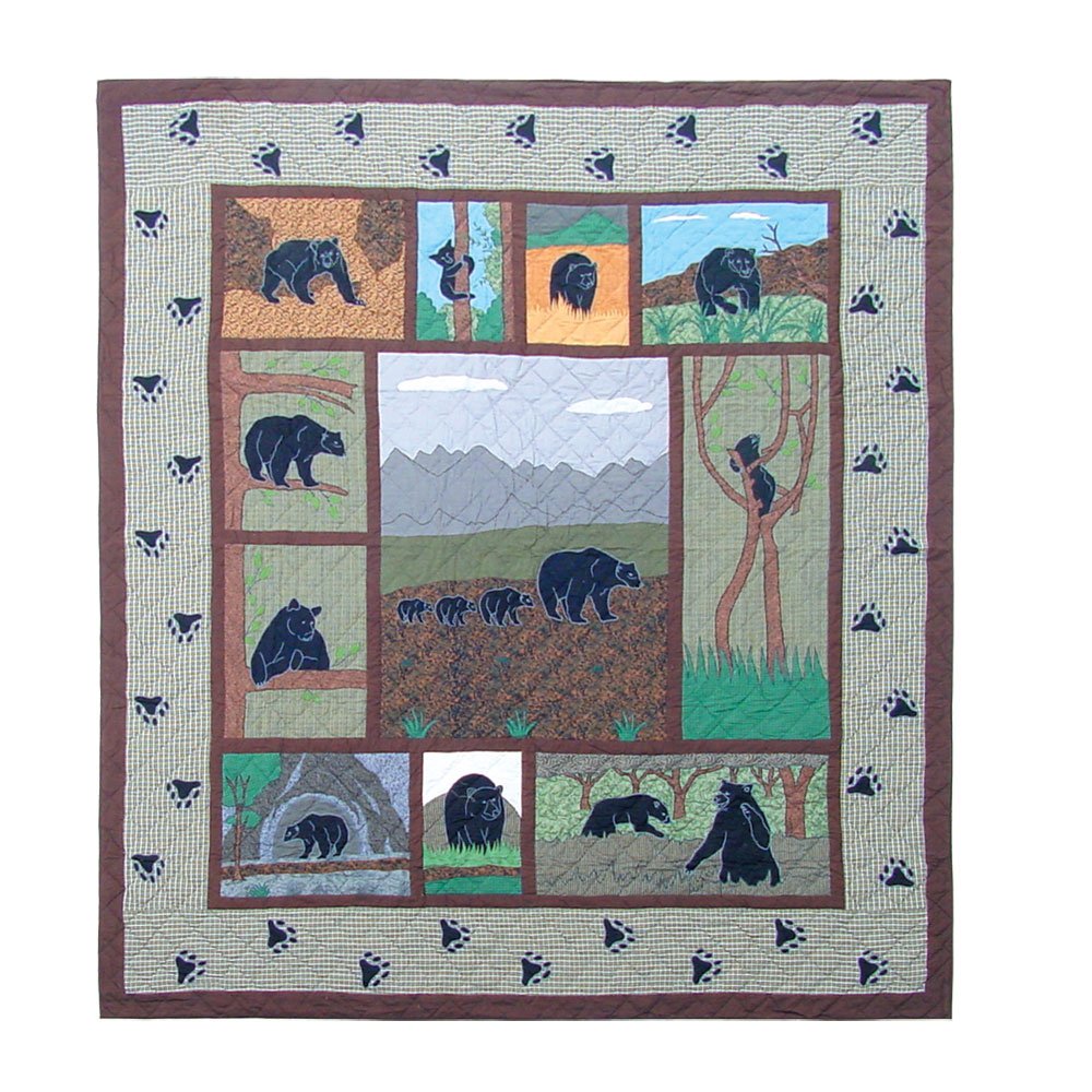 Patch Magic Bear Country Quilt King Size 105