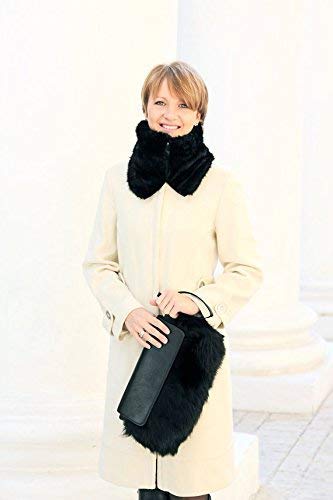 Luxury Fox Fur Evening Clutch Purse for Women - Elegant Handbag for Parties, Weddings & Special Occasions