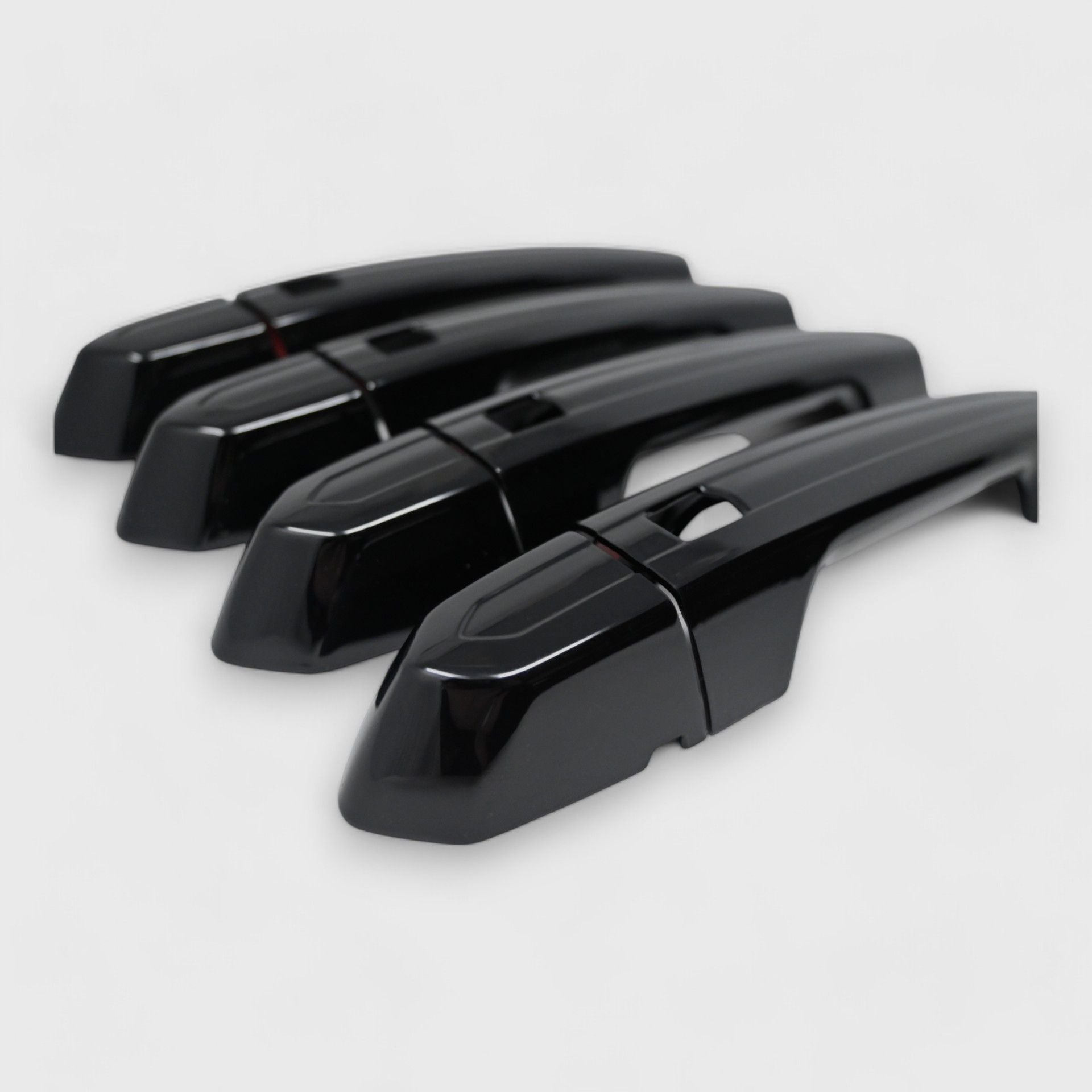 Glossy Black Chrome Delete Door Handle Cover - DH6334BLK | Car Exterior Accessory Upgrade for Sedans, SUVs & Trucks | Weatherproof & Scratch-Resistant