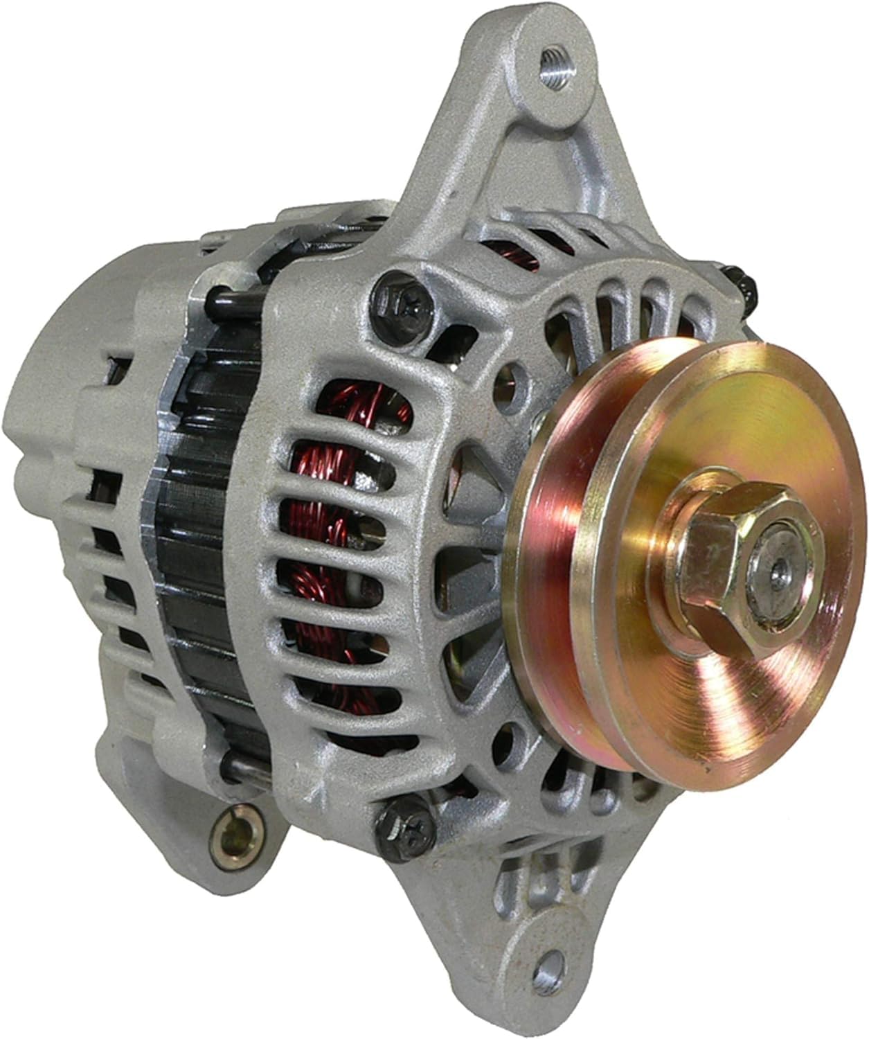 Power Strike Alternator Replacement for TCM Forklift FC20N FC23N FG25N FG30N FHG20N FHG25N FHG30N - Compatible with Truck 92 210-9010, A007T03371, A007T03371A - Heavy-Duty Performance for Forklifts & Industrial Vehicles