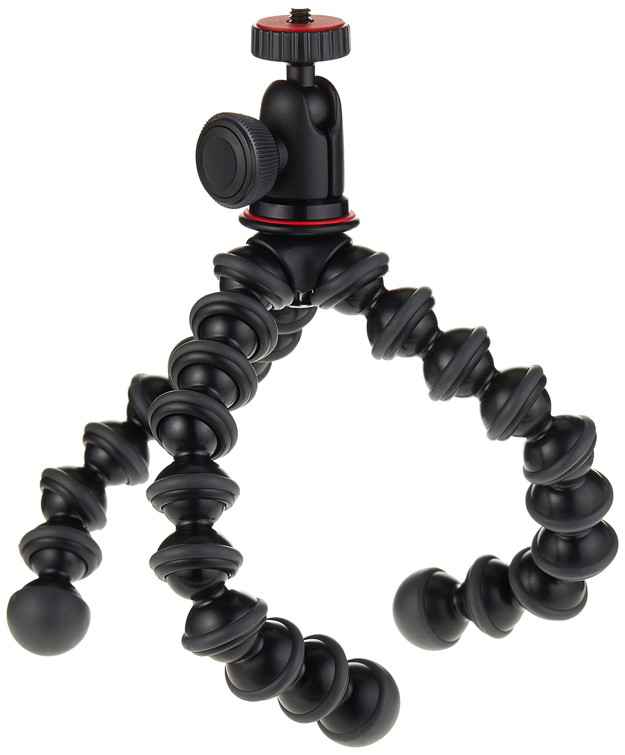 JOBY GorillaPod Compact Tripod Kit with Ballhead for Mirrorless Cameras - Lightweight & Flexible Tripod Stand for DSLR, Mirrorless (Up to 2.2 lbs) - Black/Charcoal - Perfect for Travel, Vlogging & Outdoor Photography
