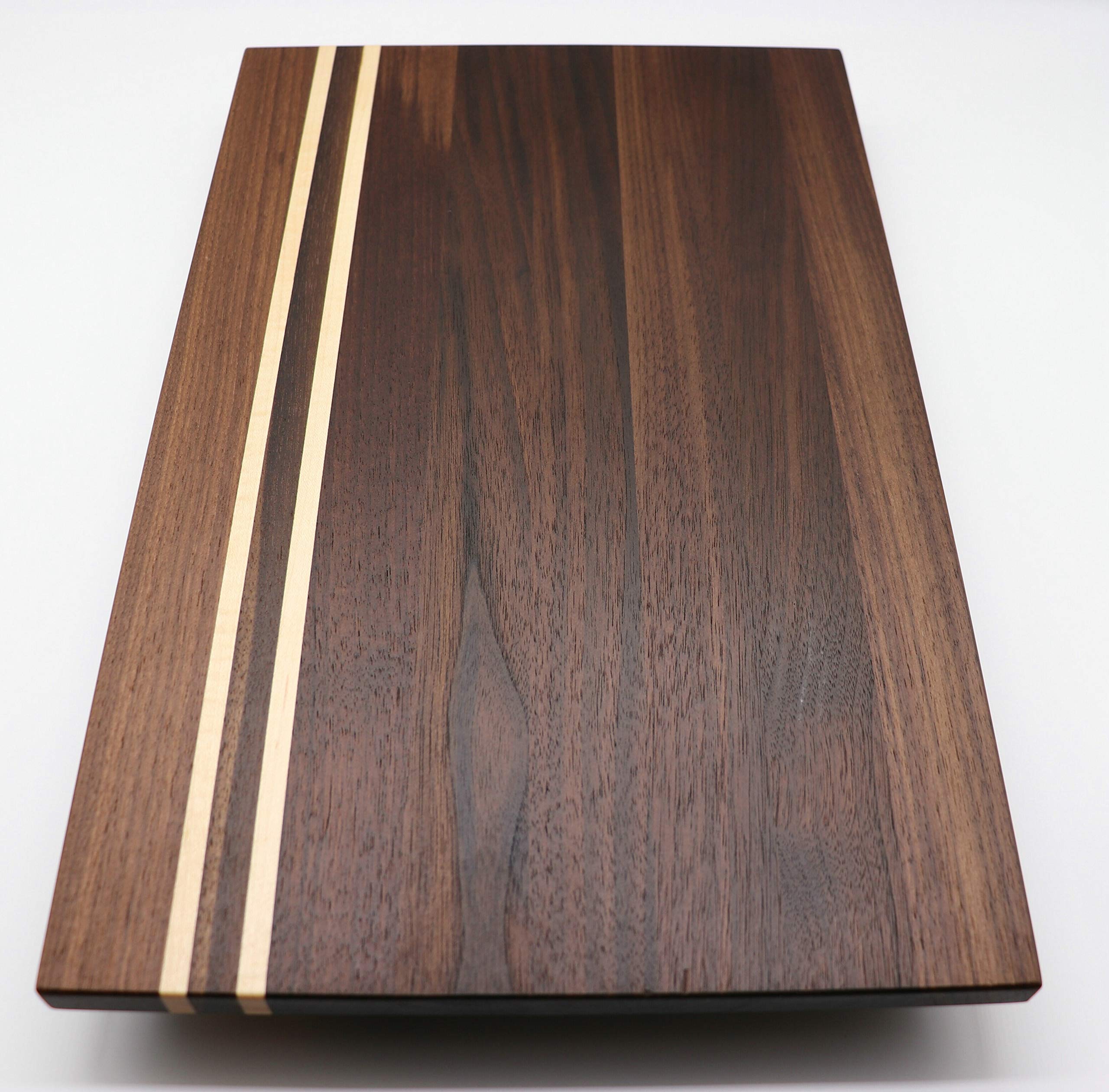 Premium Walnut Edge Grain Cutting Board - Durable Wooden Chopping Block for Kitchen, Butcher Block for Meat, Cheese, and Vegetables - Perfect for Home Chefs & Professional Kitchens