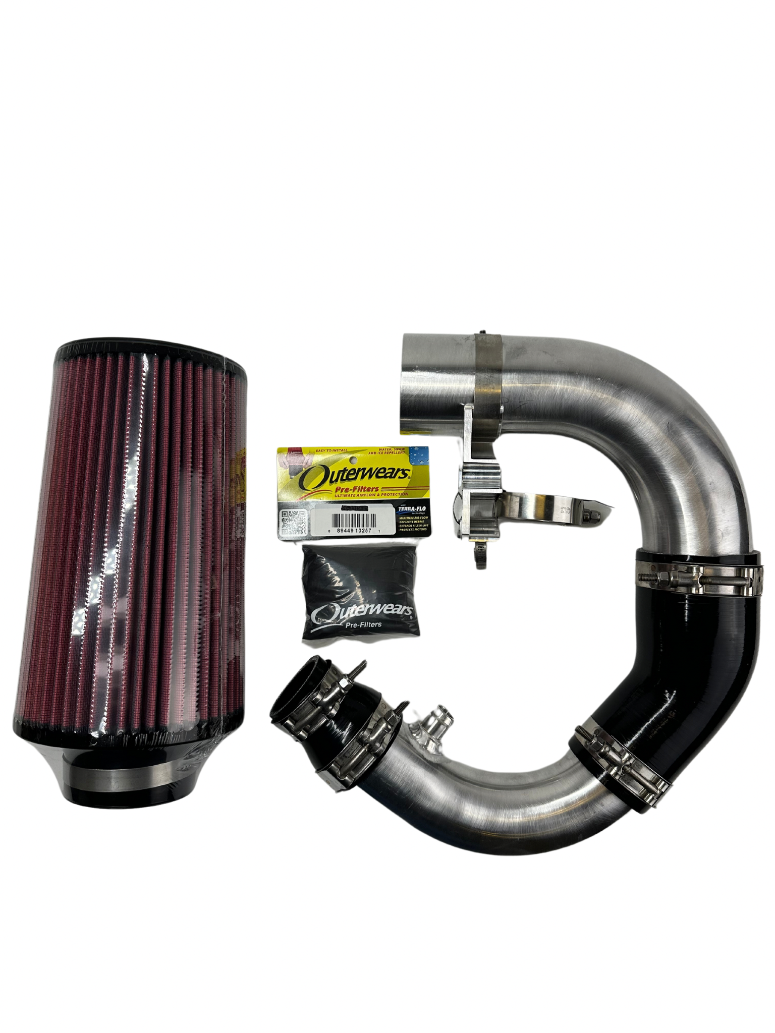 Packard Performance Cold Air Intake System for Stock Turbo Can Am X3 - High Flow Air Filter Kit for Off-Road & Racing - Improve Engine Power & Acceleration