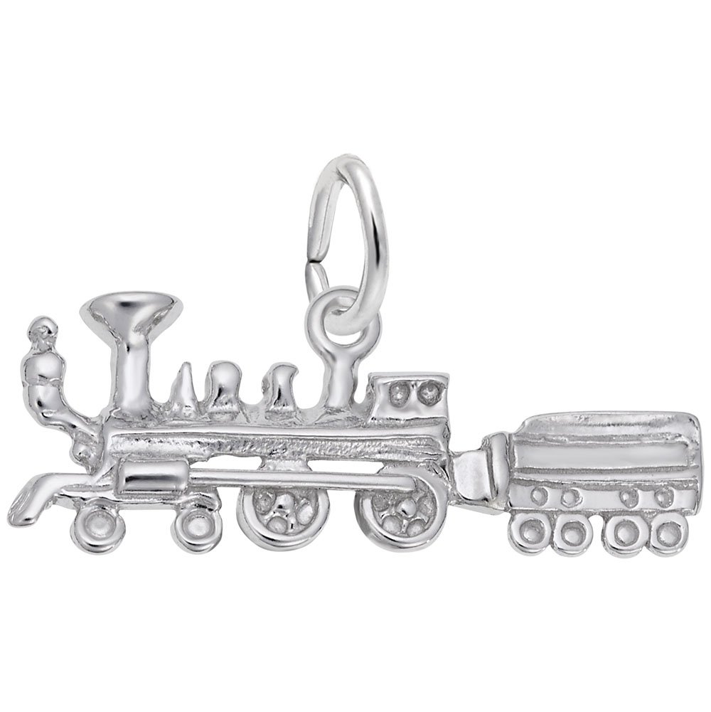 Train Charm for Jewelry Making - Silver & Gold Pendant for Bracelets & Necklaces - Perfect for DIY Crafts, Gifts & Fashion Accessories