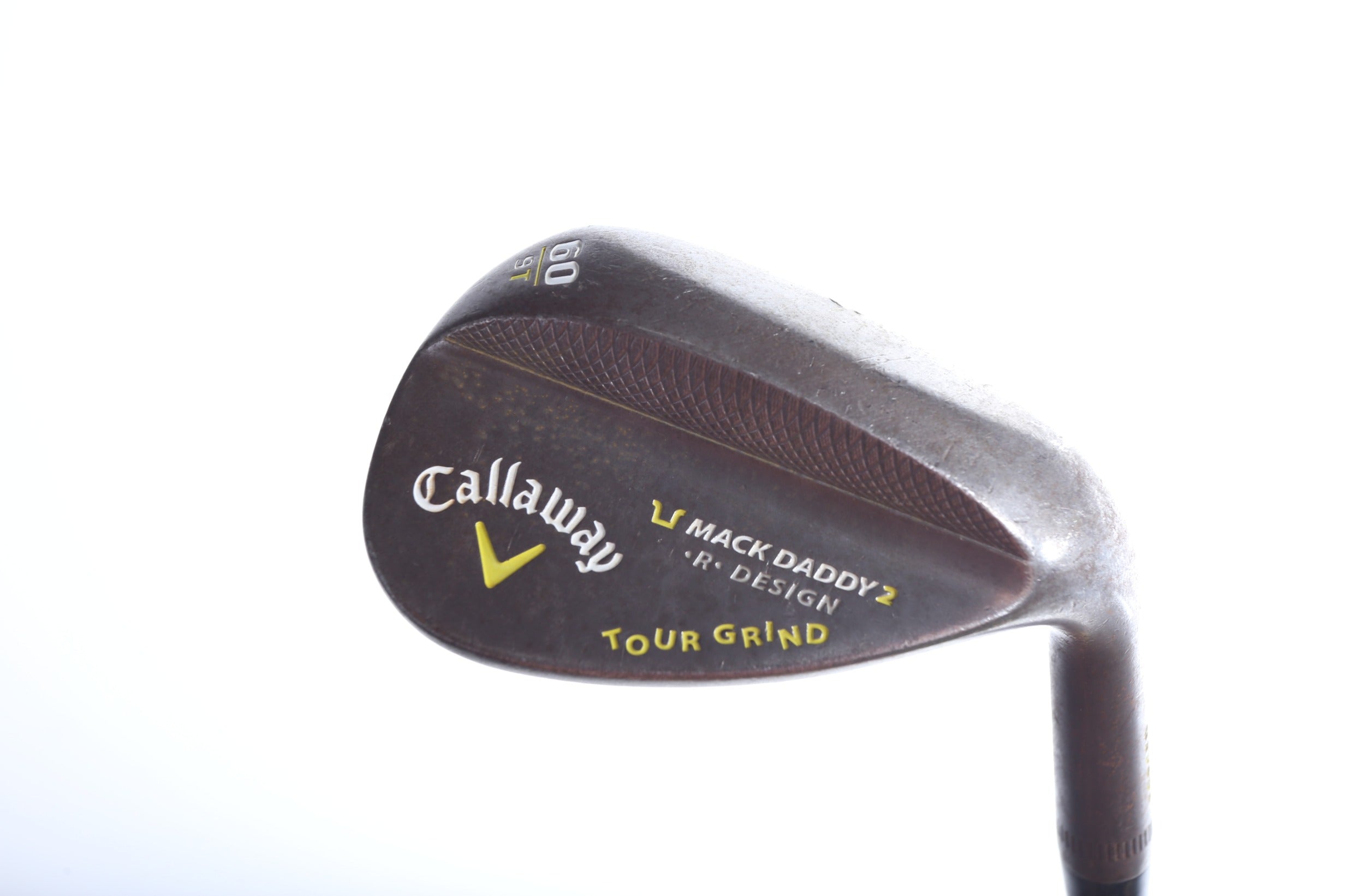 Used Callaway Mack Daddy 2 Tour Grind Slate Lob Wedge 60° Right Handed Extra Stiff Flex - Perfect for Golfers Seeking Precision Shots Around the Green