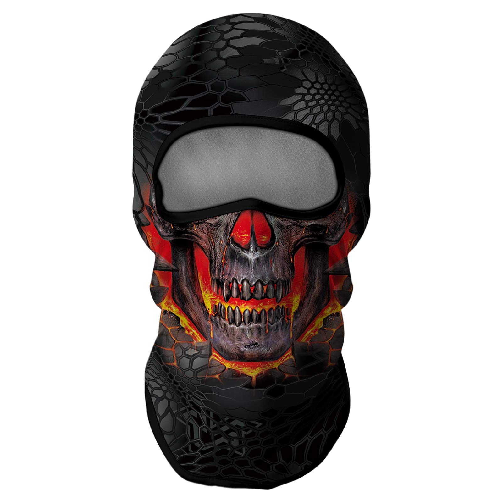 Venswell 3D Balaclava Ski Mask - Cool Skull Animal Full Face Mask for Cycling, Motorcycle & Halloween Costumes | Winter Sports, Outdoor Activities & Cosplay