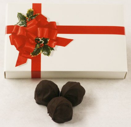 Dark Chocolate Grapefruit Truffles 1lb Box - Holiday Gifts & Party Treats