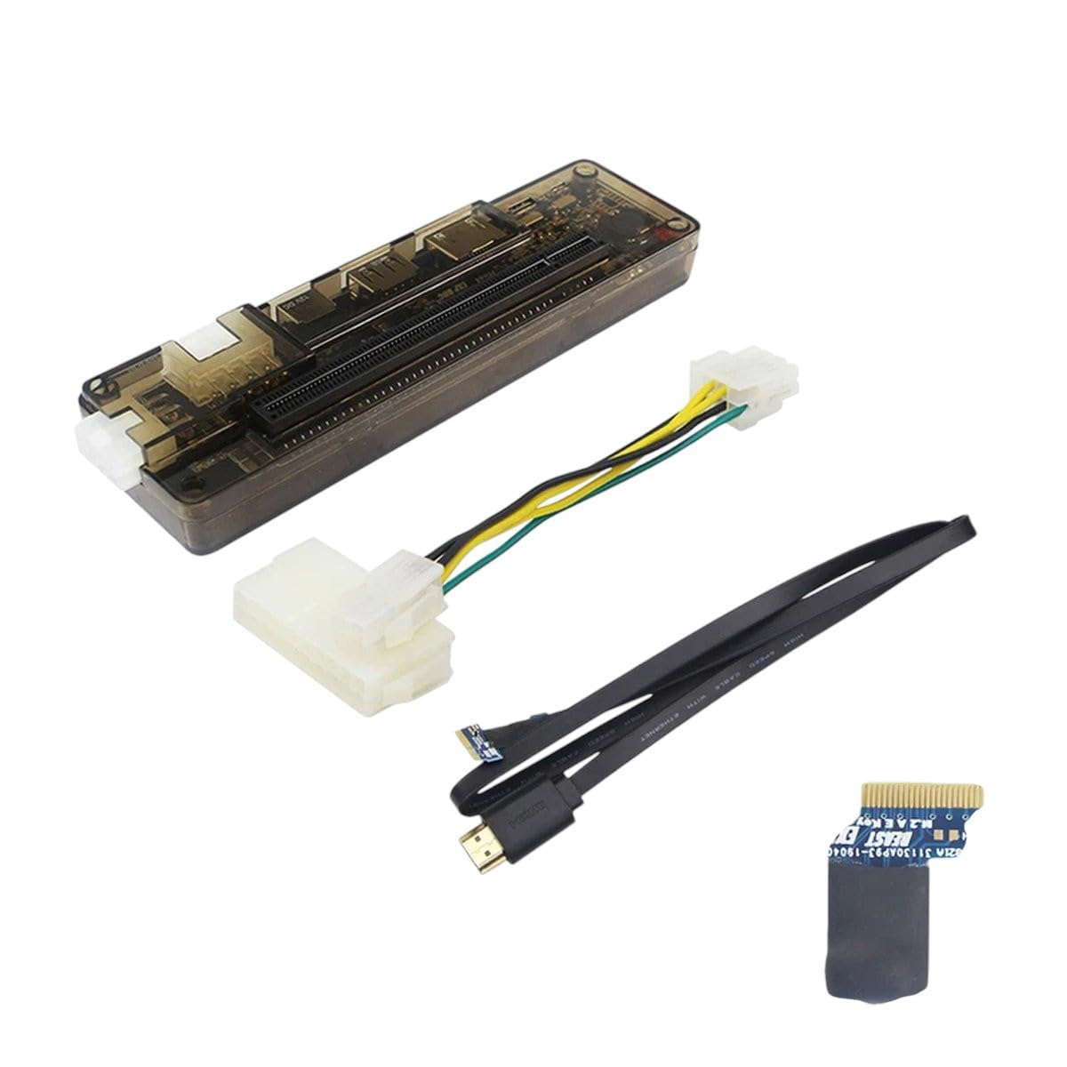 M.2 A/E Key to PCIe External Graphics Card Dock for Laptop - NGFF Mini PCI-E Expresscard Adapter | High Reliability 2025 New Model | Perfect for Gaming, Video Editing & CAD Workstations
