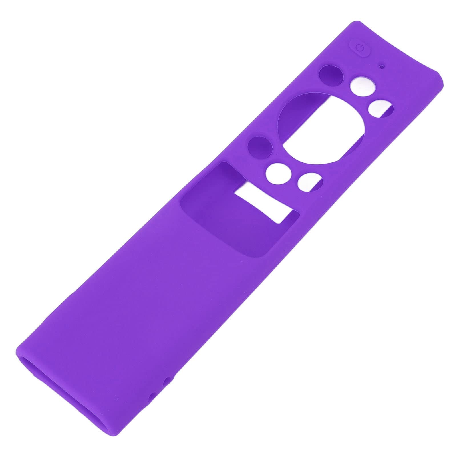 Jeanoko TV Remote Control Cover - Anti-Slip, Washable Soft Protective Case for Universal TV Remotes (Purple) - Perfect for Living Room, Bedroom & Home Theater Use