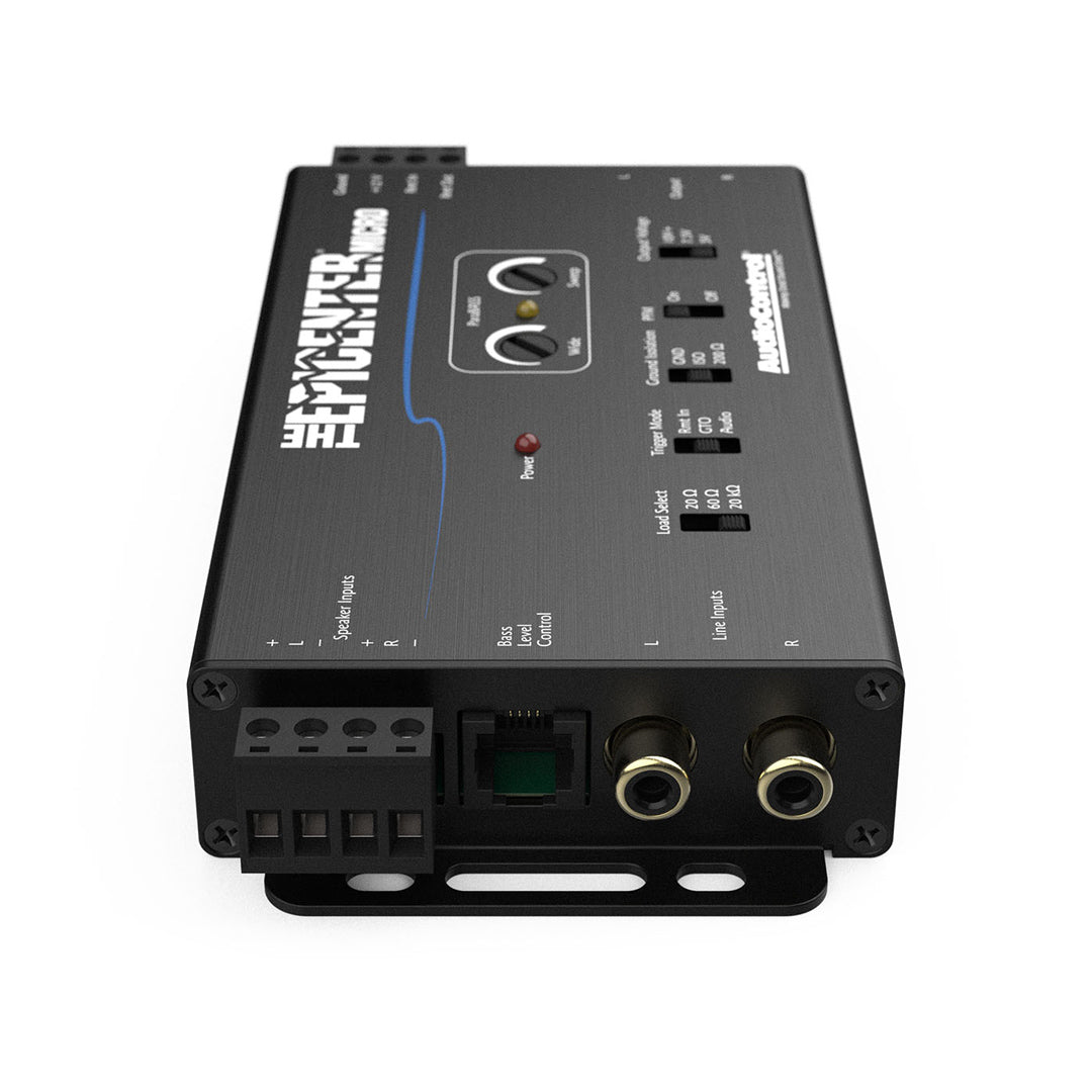 AudioControl Epicenter Micro - Premium Bass Restoration Processor & Line Output Converter for Car Audio Systems | Enhance Low Frequencies in Vehicles, Boats, and Home Theaters