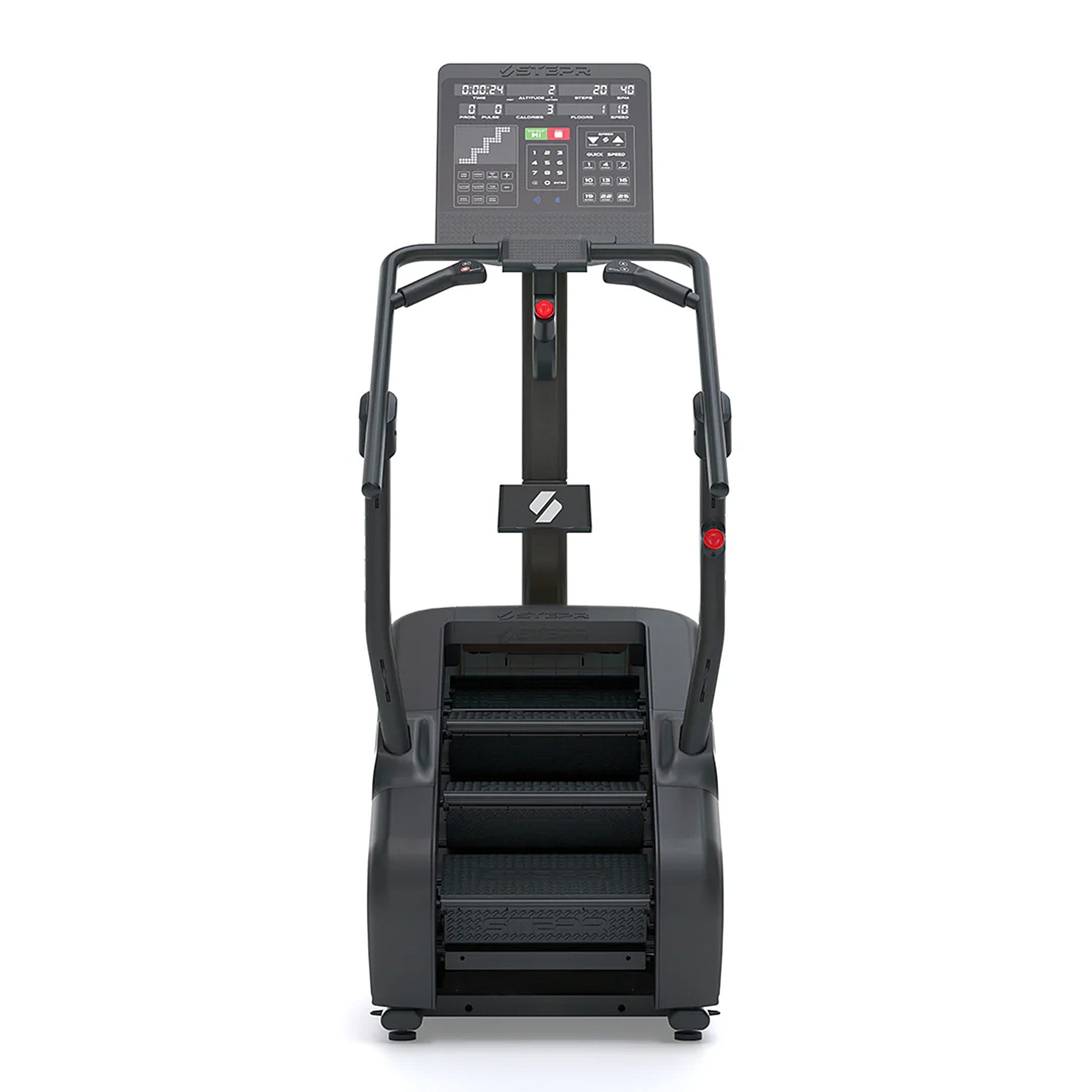 STEPR Stair Climber - Portable Folding Stepper Machine for Home Workout, Cardio & Fitness Training - Perfect for Small Spaces, Apartment & Office Use