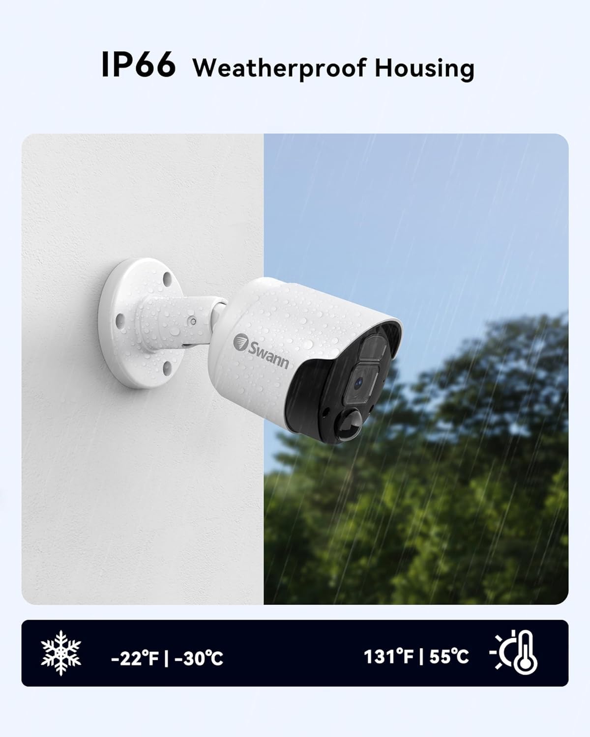 SWANN Master 4K 16-Channel Home Security Camera System with 2TB NVR & 10 PoE IP Outdoor Cameras - Wired Surveillance CCTV with Heat Motion/Vehicle Detection, LED Lights & 24/7 Recording (Model 1676810) - Ideal for Home Protection, Business Security & Property Monitoring