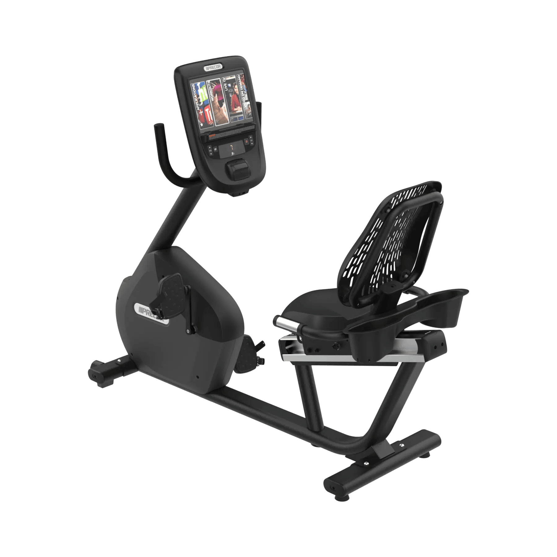 Precor RBK 665 Recumbent Exercise Bike for Home Gym - Low Impact Cardio Workout Machine for Seniors & Rehabilitation - Perfect for Small Spaces & Apartment Fitness