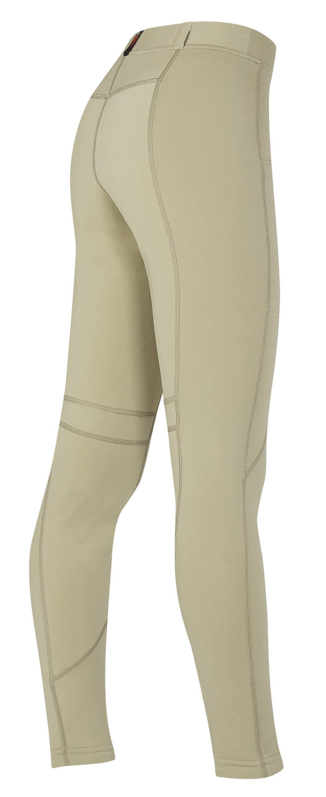 Kerrits Kids Flex II Full Seat Horse Riding Tights - Lightweight Equestrian Leggings with Secure-Grip & Pockets for Young Riders | Perfect for English Riding Lessons, Horse Shows & Stable Training