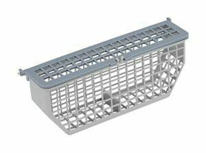 Amana 3370993RB Silverware Basket for Dishwasher - Gray | Replacement Cutlery Holder for Kitchen & Dining Organization