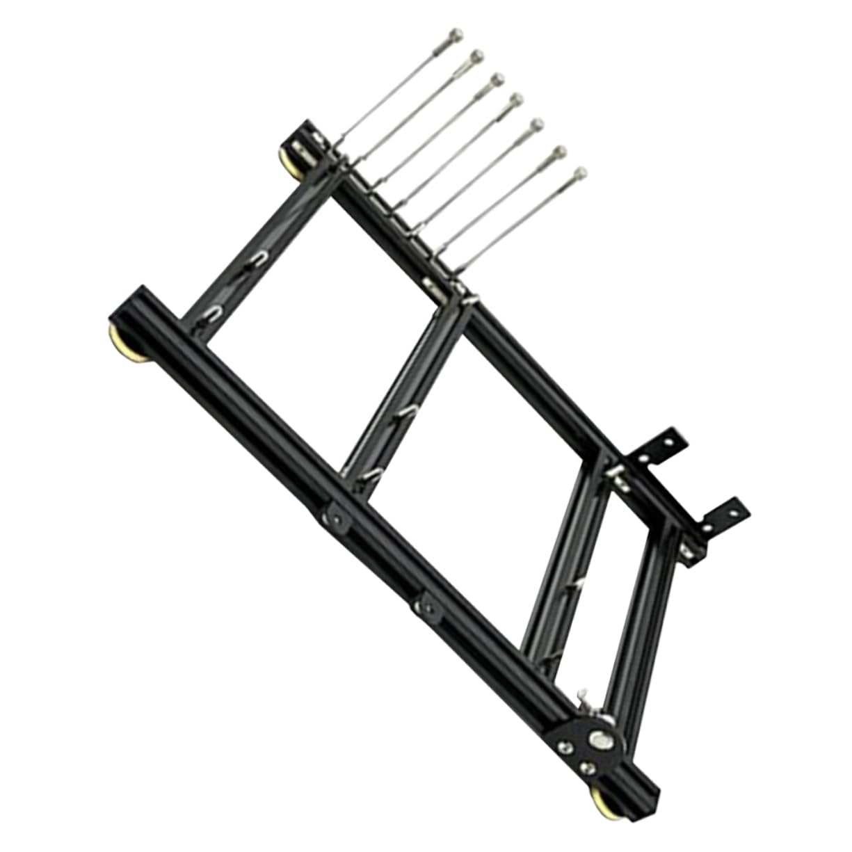 Mikikit Open Chassis Computer Case Bracket - Aluminum Motherboard & GPU Stand for PC Builds, Mining Rigs, and Test Benches - Enhanced Airflow for Gaming, Overclocking, and Hardware Testing