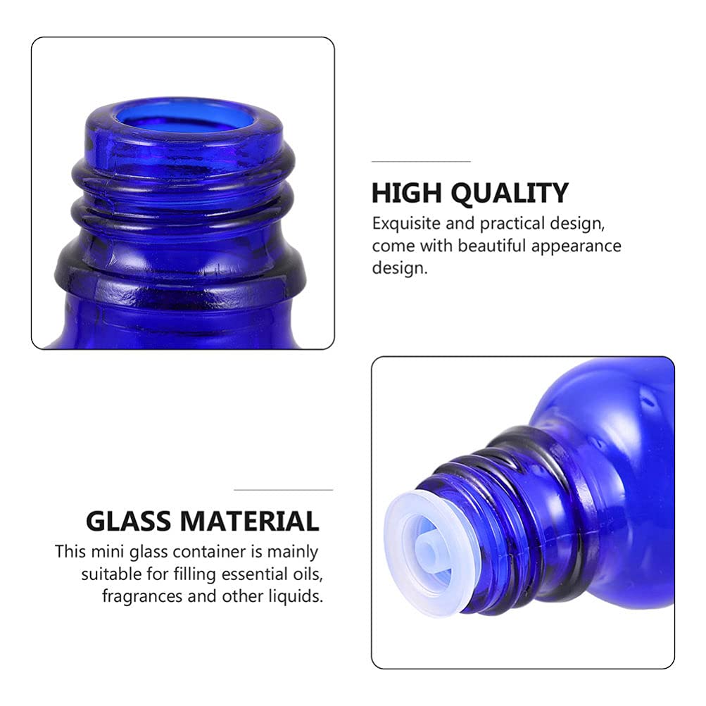 OSALADI 12-Piece 15ml Amber Glass Essential Oil Bottles with Euro Dropper Caps - Perfect for Storing Essential Oils, Perfumes & DIY Aromatherapy Blends | Ideal for Travel, Home Use & Gift Giving