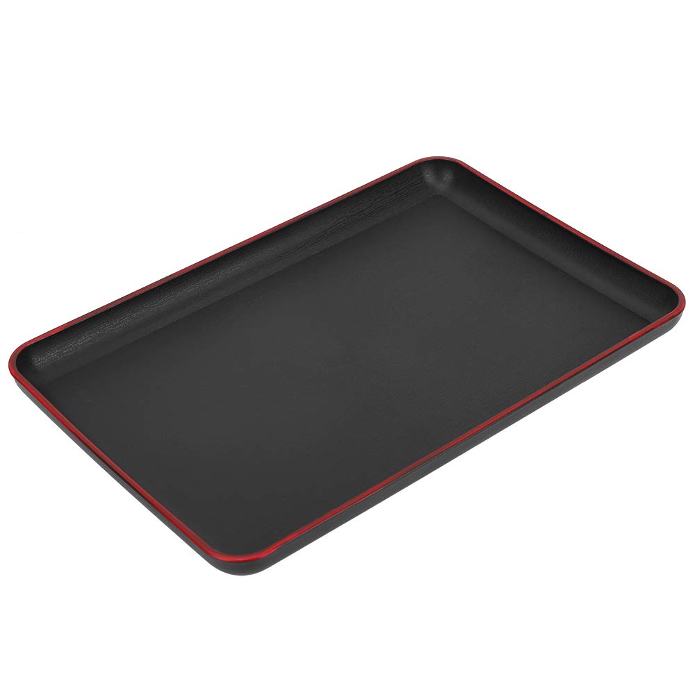 Rectangular Plastic Tray for Fast Food Restaurants & Home Use | Durable Serving Tray for Dining, Parties & Food Service