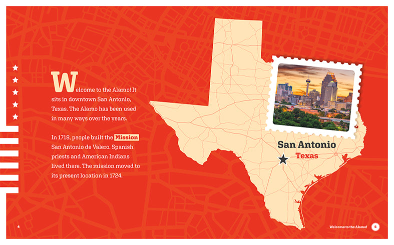 Alamo Book 978-1-64026-122-8 | Historical Nonfiction, Texas Revolution | Perfect for History Buffs & Classroom Learning